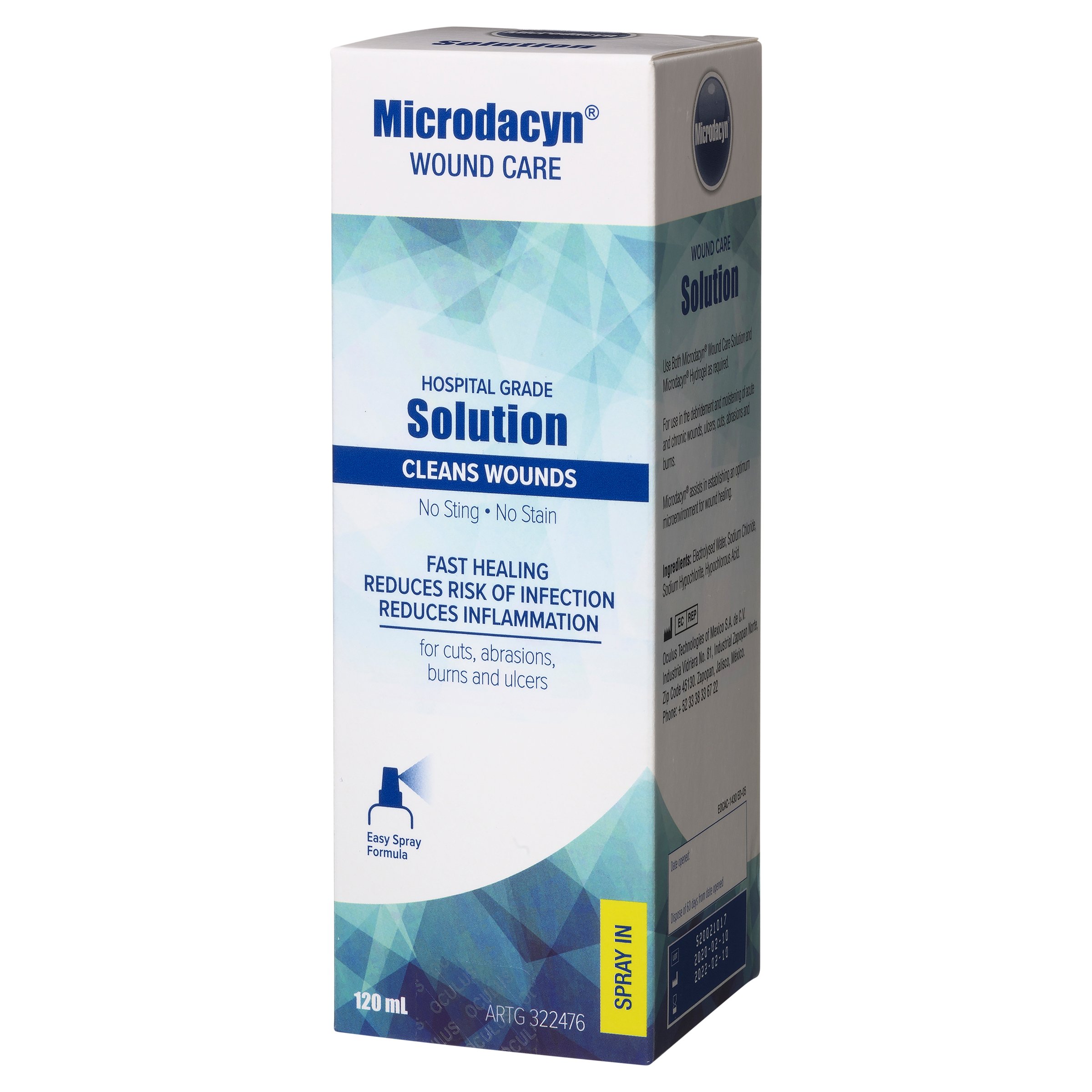 Microdacyn Wound Care Solution Liquid Spray 120ml - Image 4