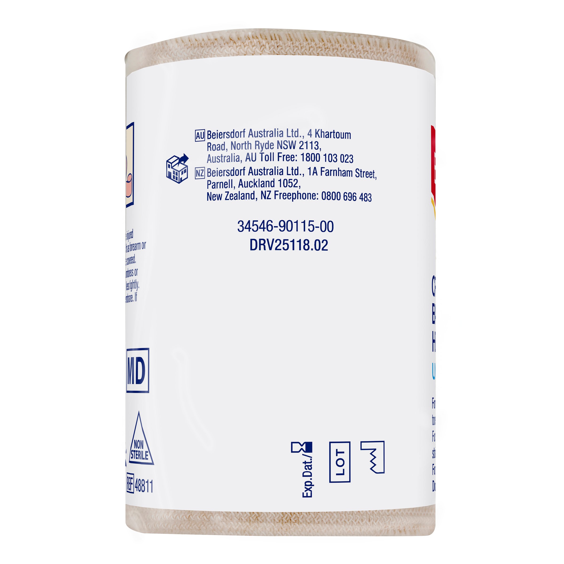 Elastoplast Crepe Bandage Heavy Weight 7.5cm X 2.3m Tan - 1 roll - Image 4