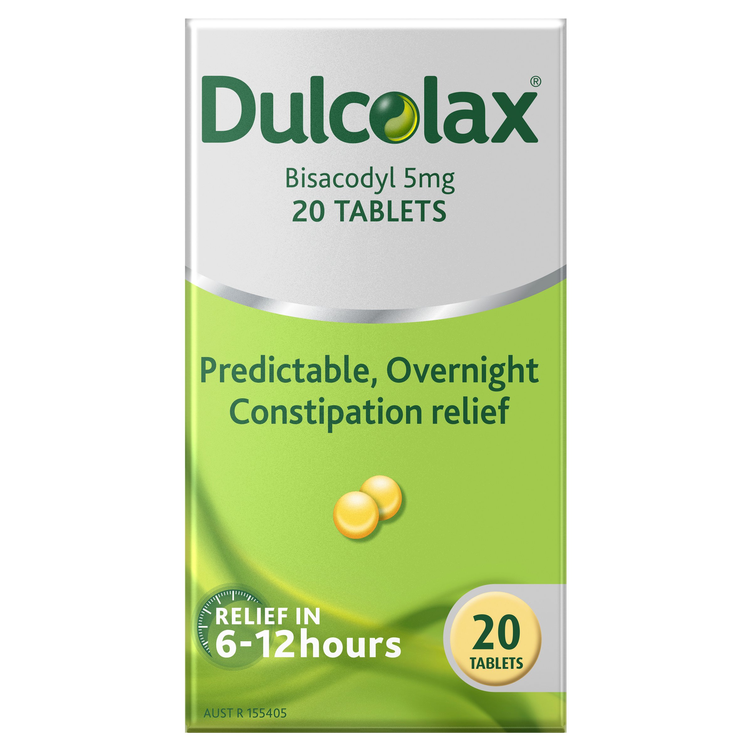Dulcolax 5mg - 20 tablets - Image 1