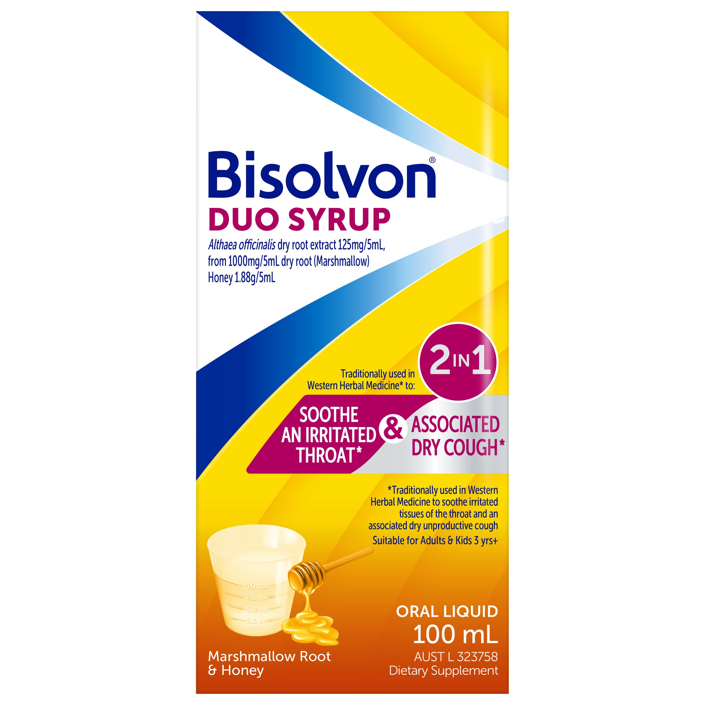 Bisolvon Duo Syrup 100ml - Image 1