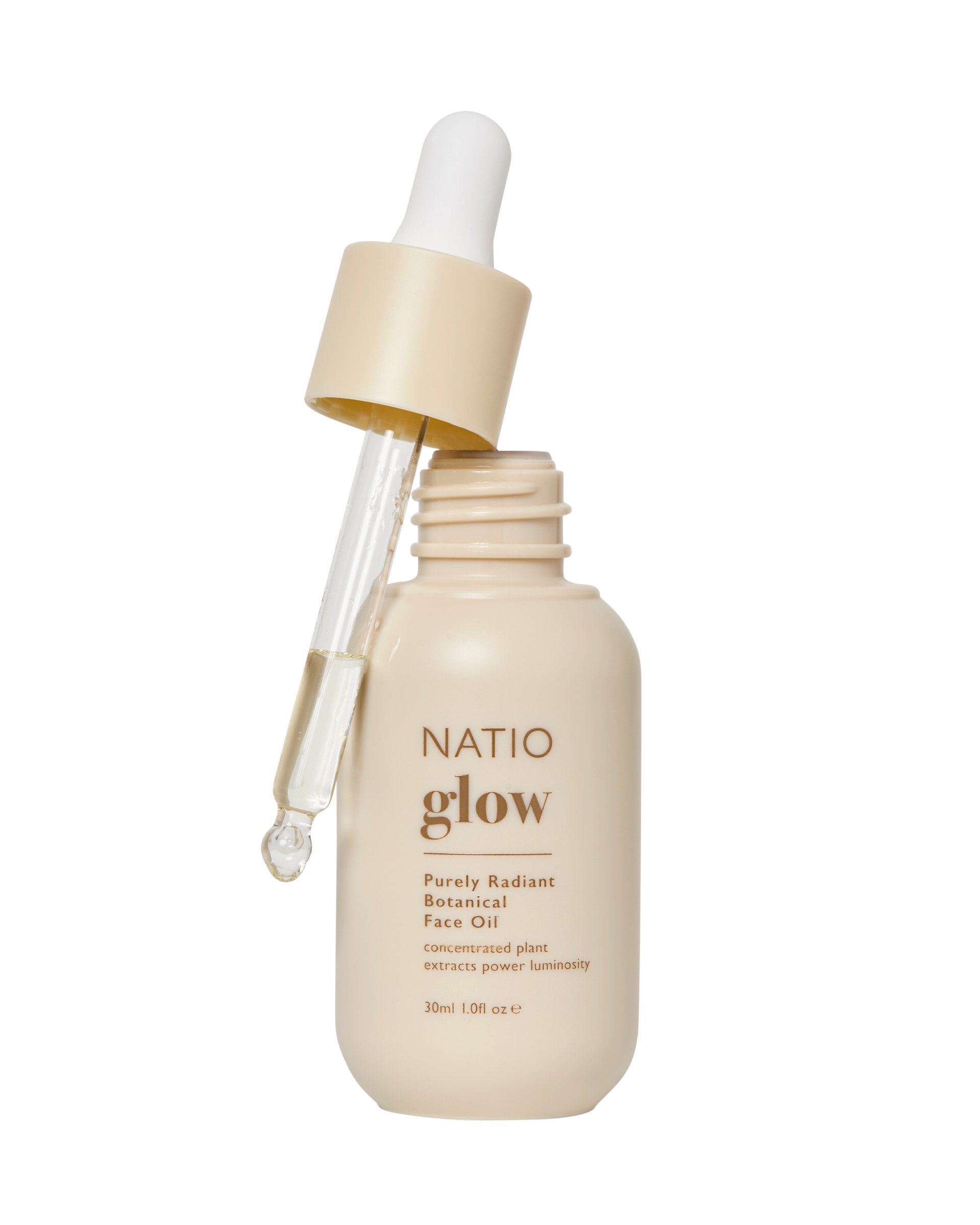 Natio Glow Purely Radiant Botanical Face Oil 30ml - Image 1