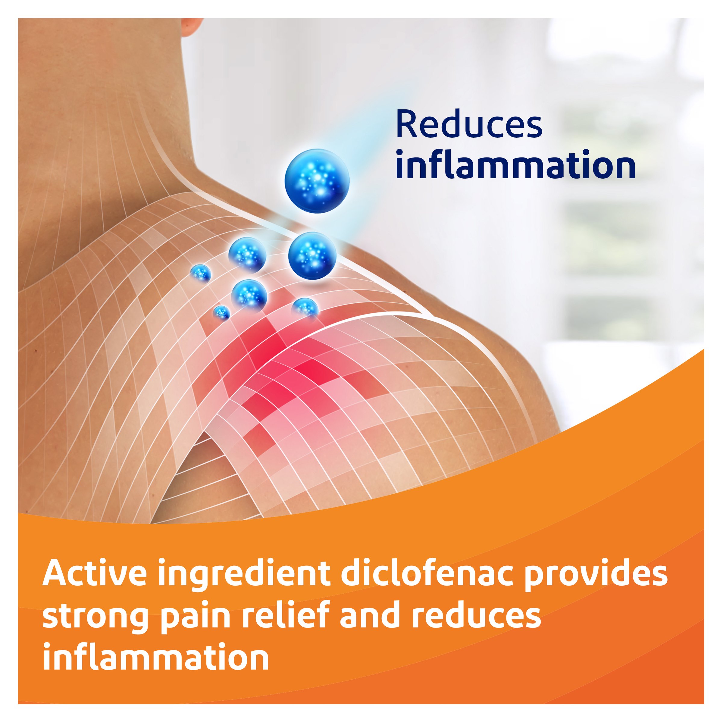 Voltaren Rapid Extra Strength 25mg Back and Muscle Pain Relief 30 tablets - Image 9