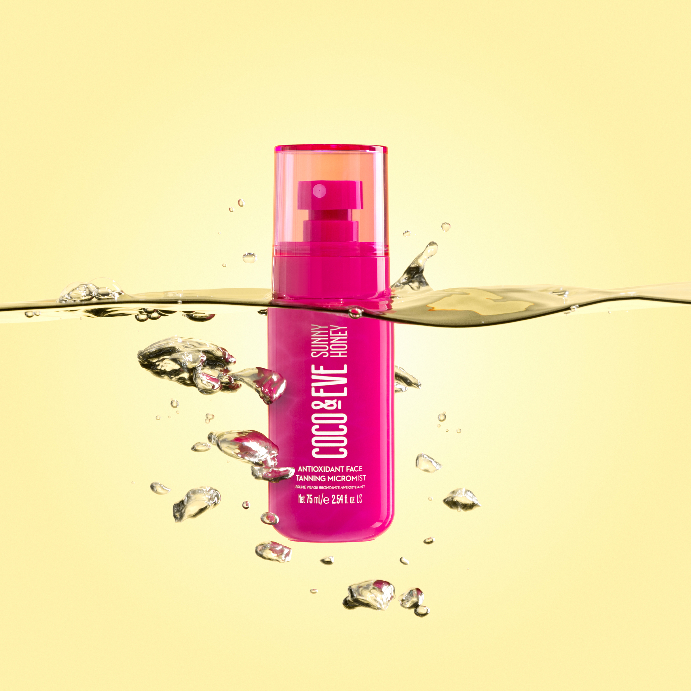 Coco & Eve Sunny Honey Antioxidant Face Tanning Micromist 75ml - Image 4