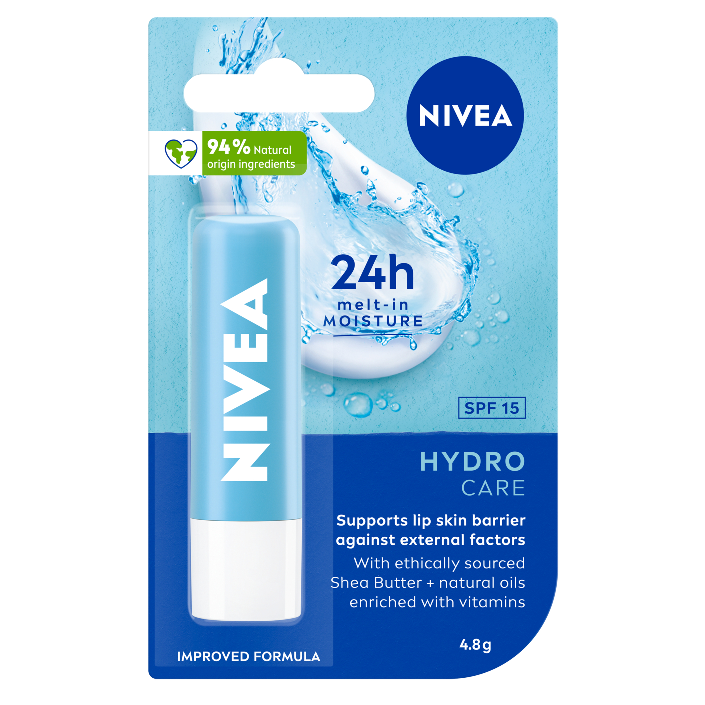Nivea Lip Care Hydro Care 4.8g - Image 1