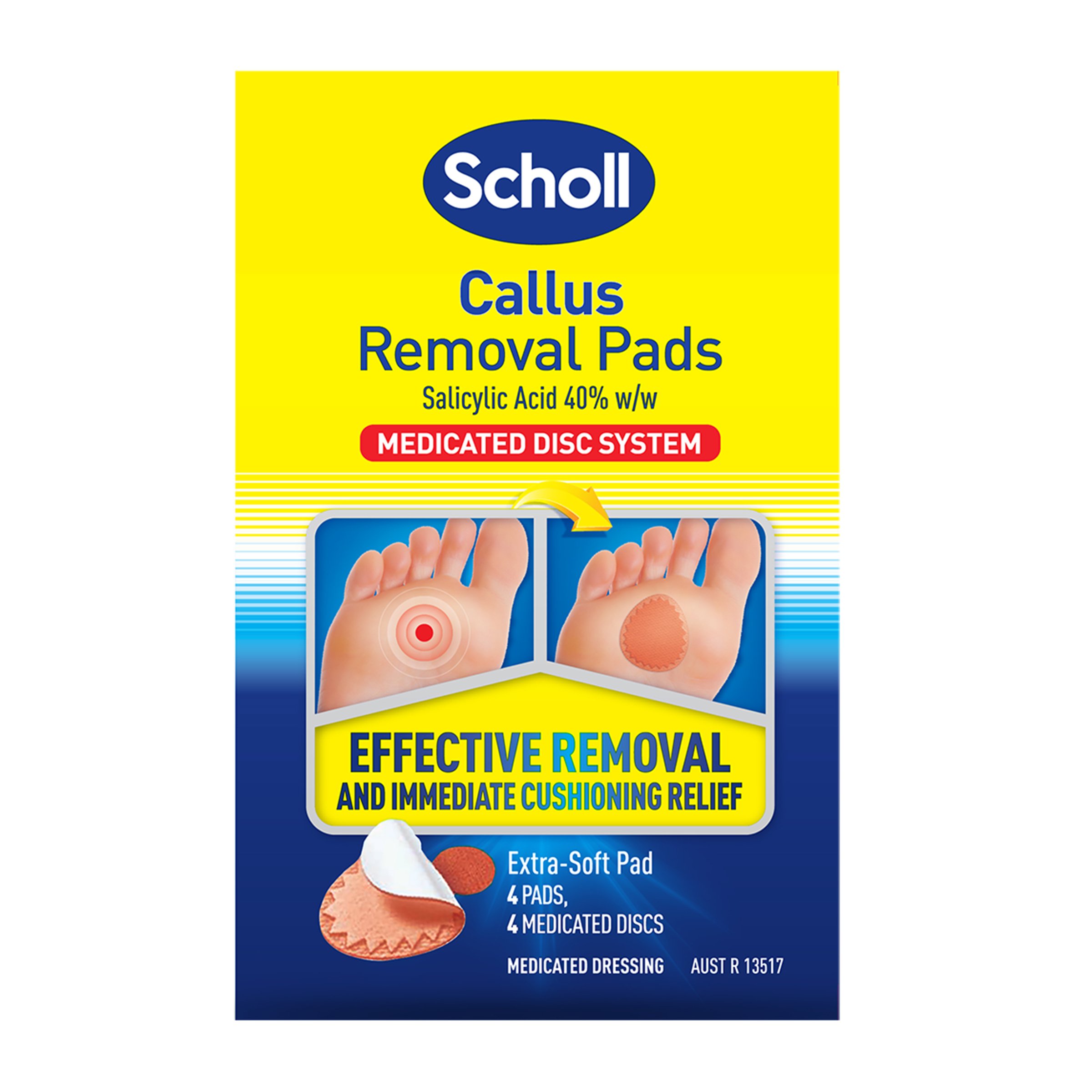 Scholl Callus Remover Pads 1 pack - Image 1