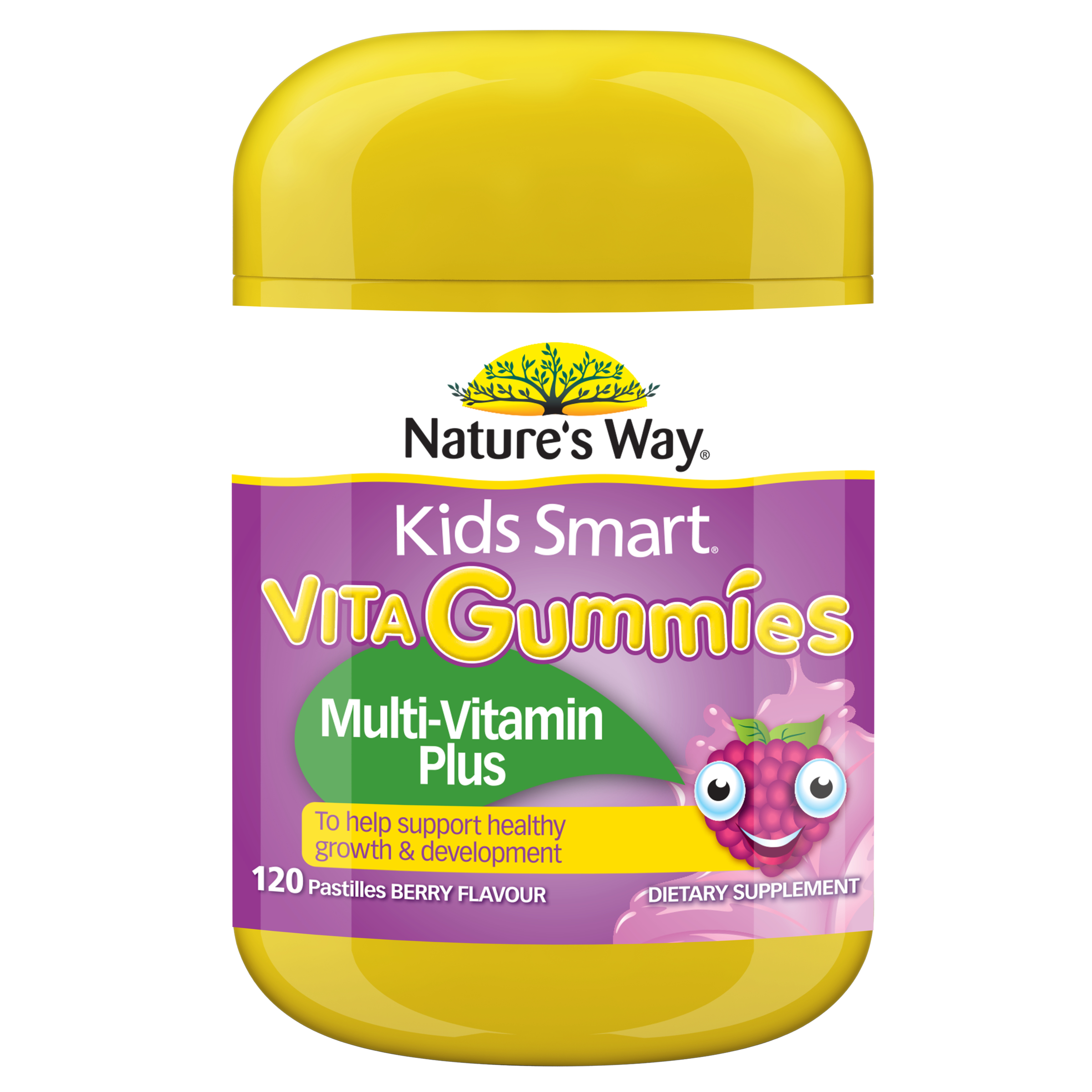 Nature's Way Kids Smart Vita Gummies Multi-Vitamin Plus 120 pastilles - Image 1