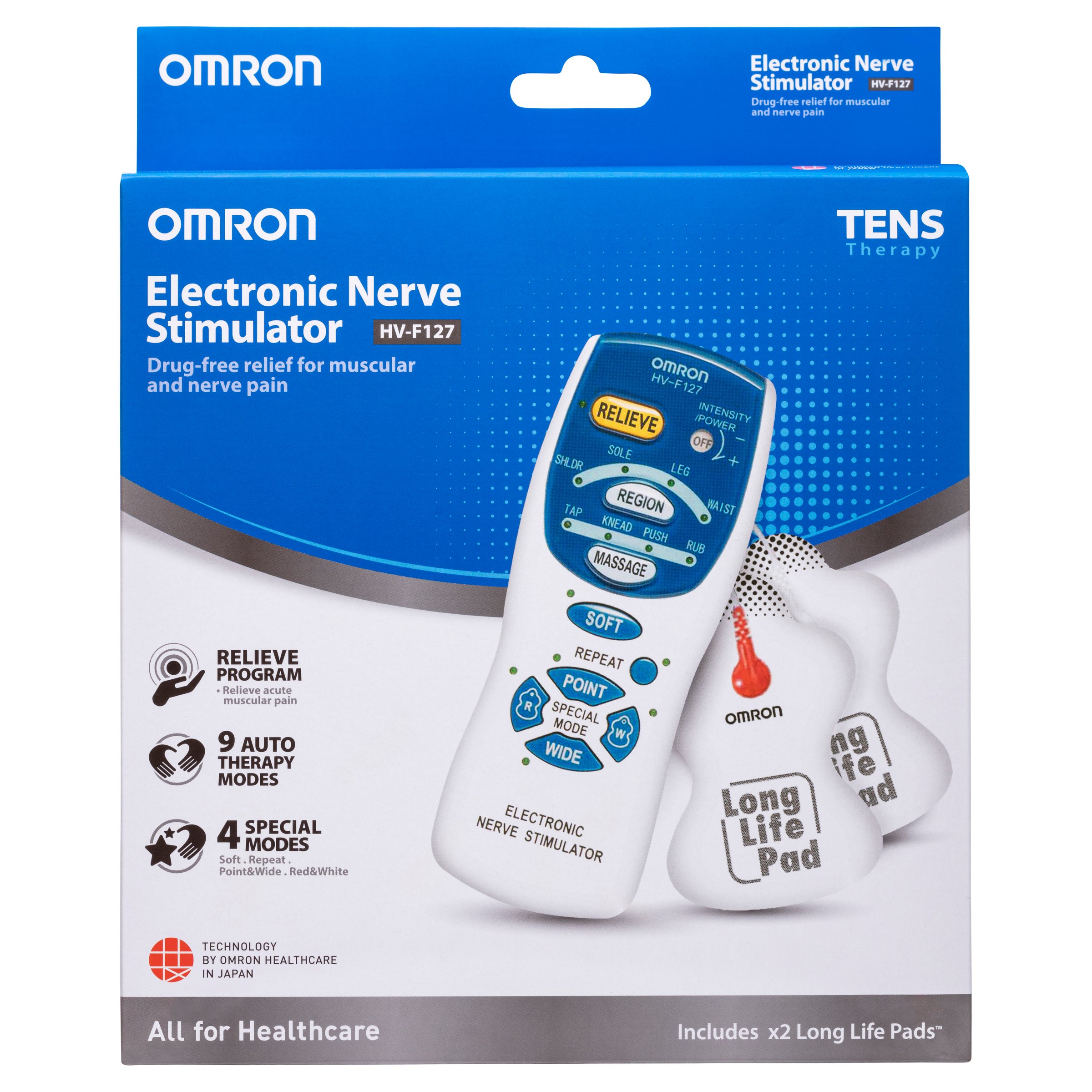Omron Electronic Tens Machine HV-F127 - 1 unit - Image 1