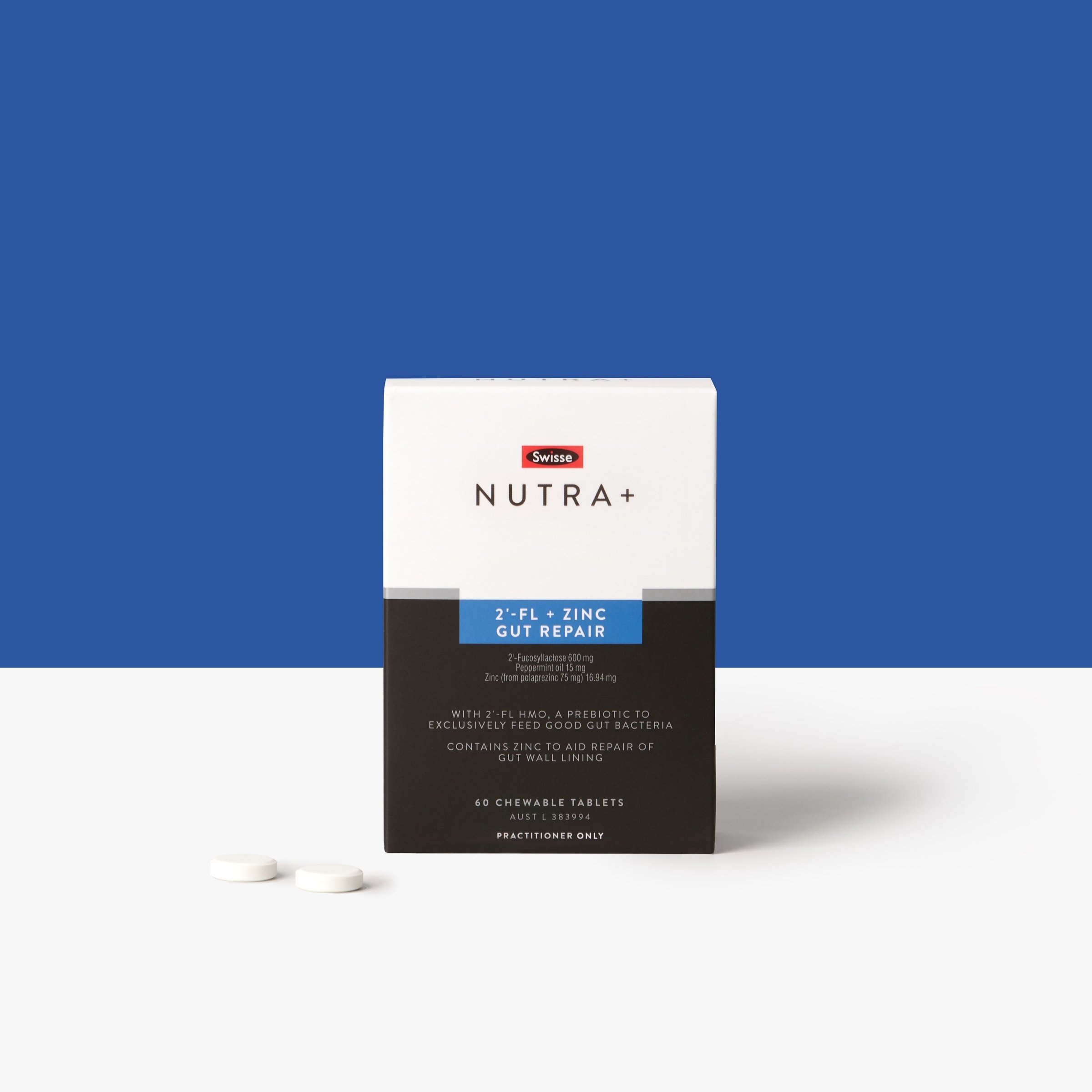 Swisse Nutra+ 2'-FL + Zinc Gut Repair 60 chewable tablets - Image 6