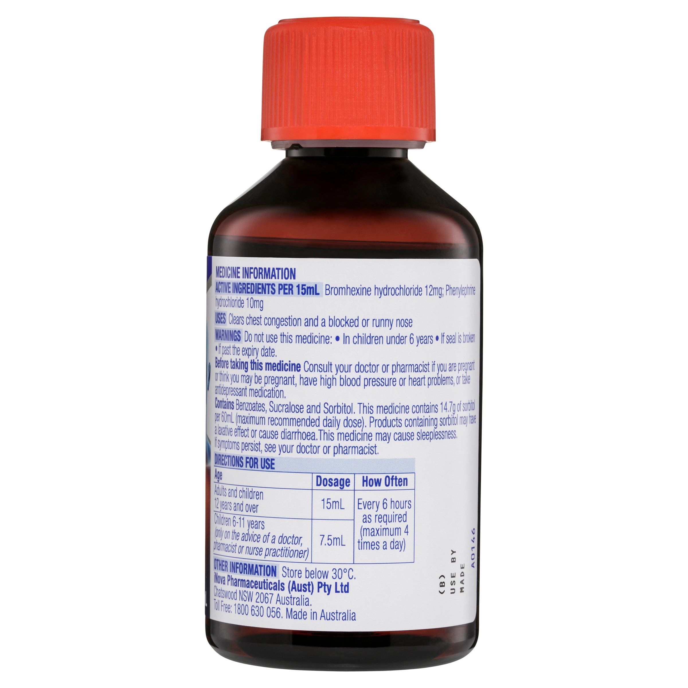 Duro-Tuss PE Chesty Cough Plus Nasal Decongestant 200ml - Image 2