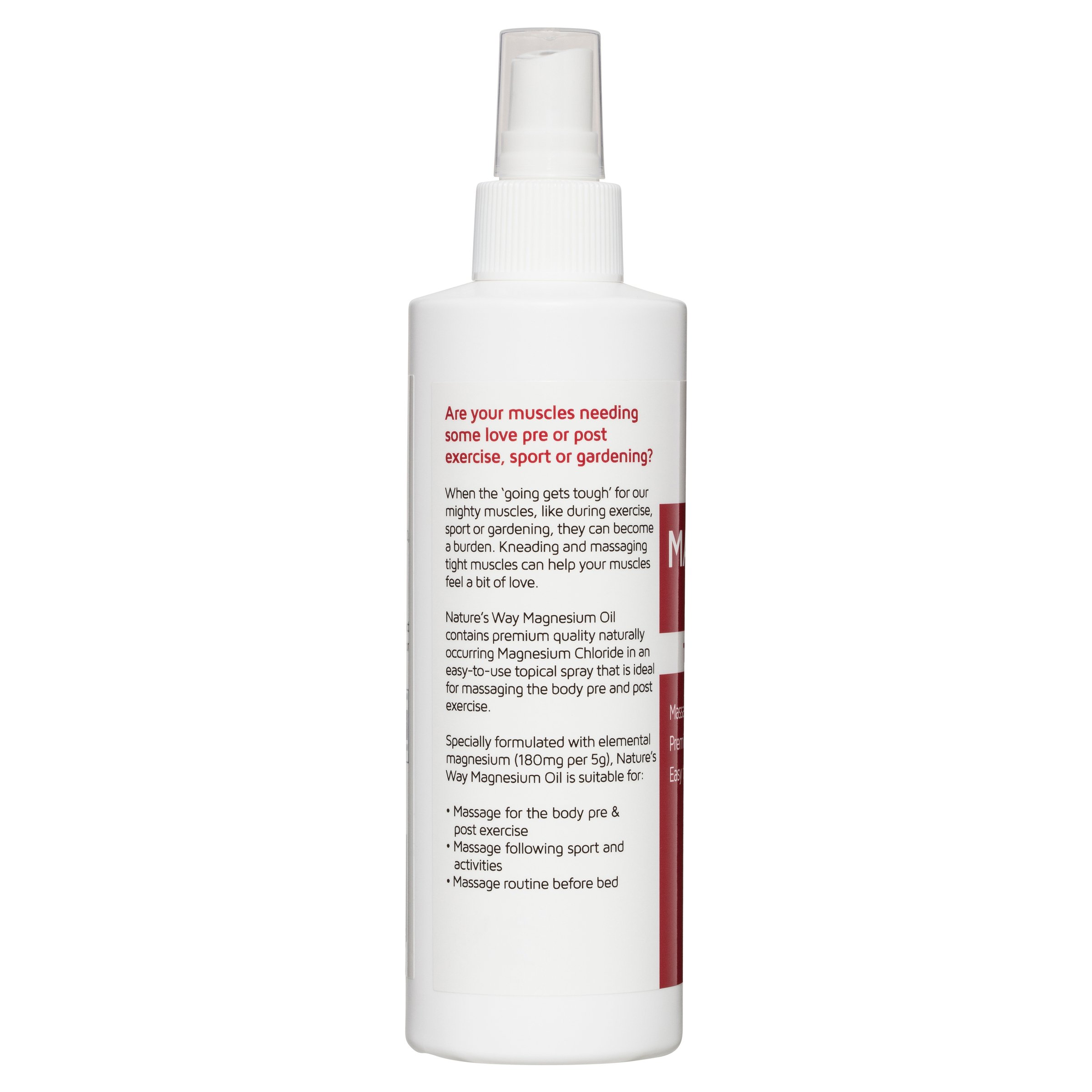 Nature's Way Magnesium Oil 250ml - Image 3
