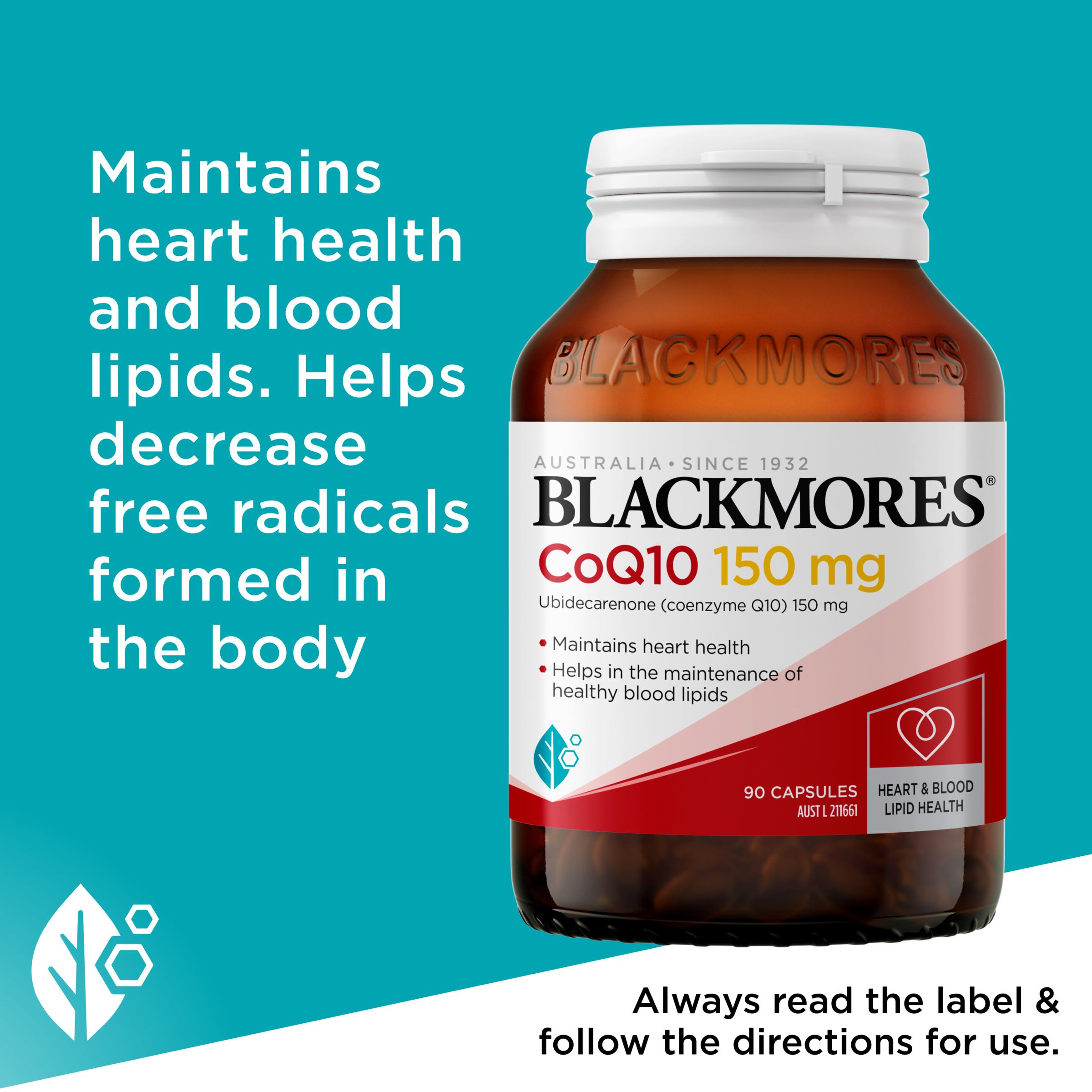Blackmores CoQ10 150mg - 90 capsules - Image 6