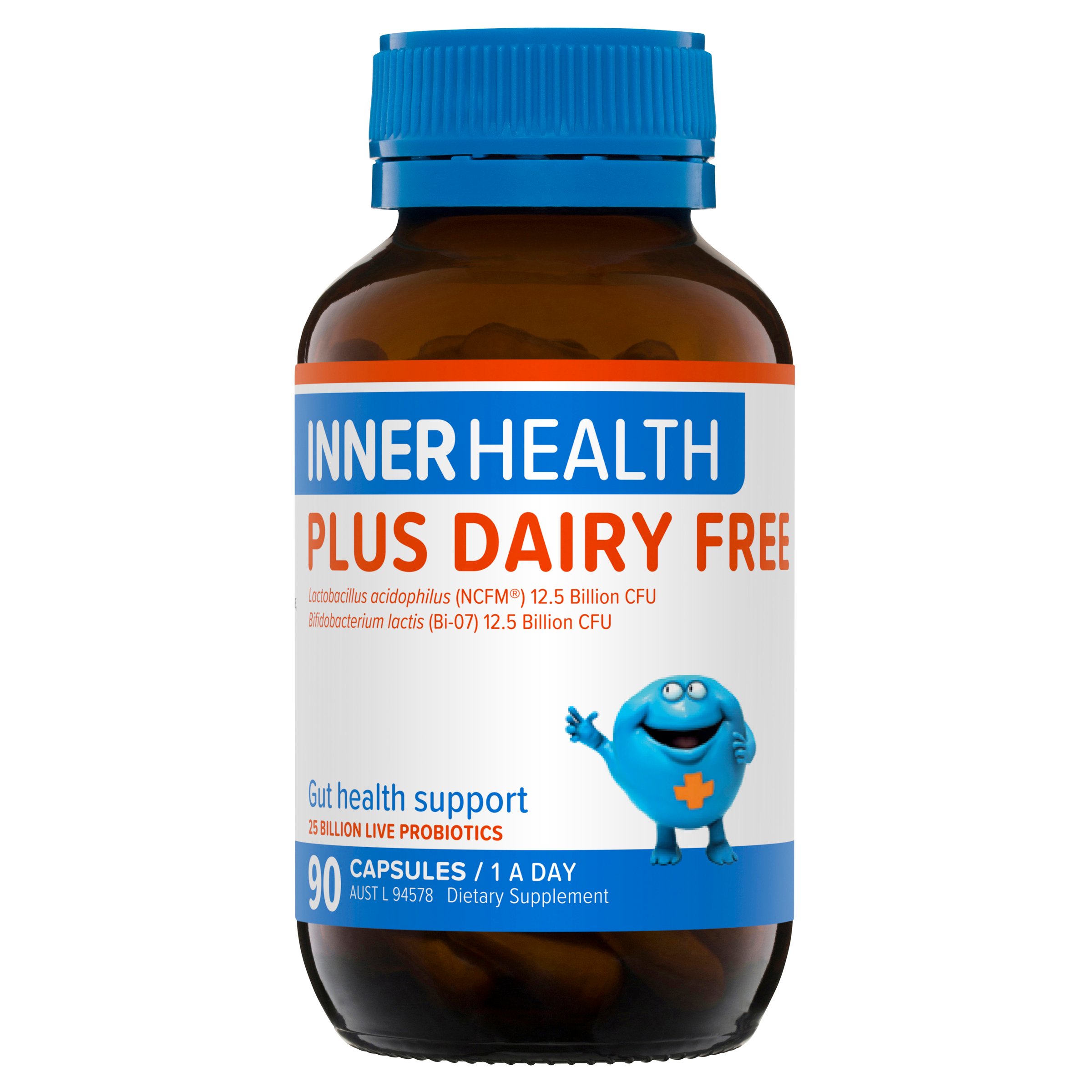 Inner Health Plus Dairy Free 90 capsules - Image 1