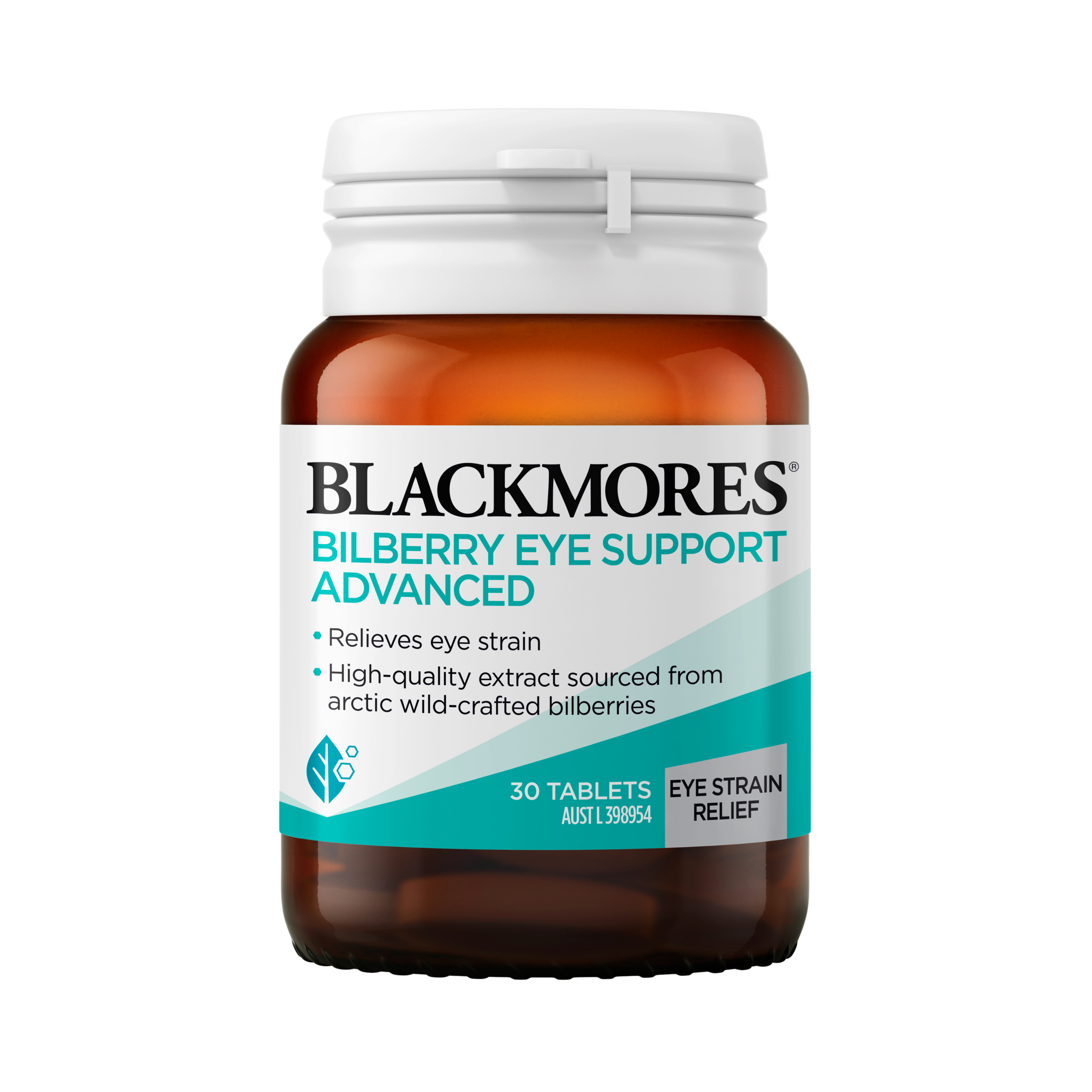 Blackmores Bilberry Eye Support Advanced 30 tablets - Image 1