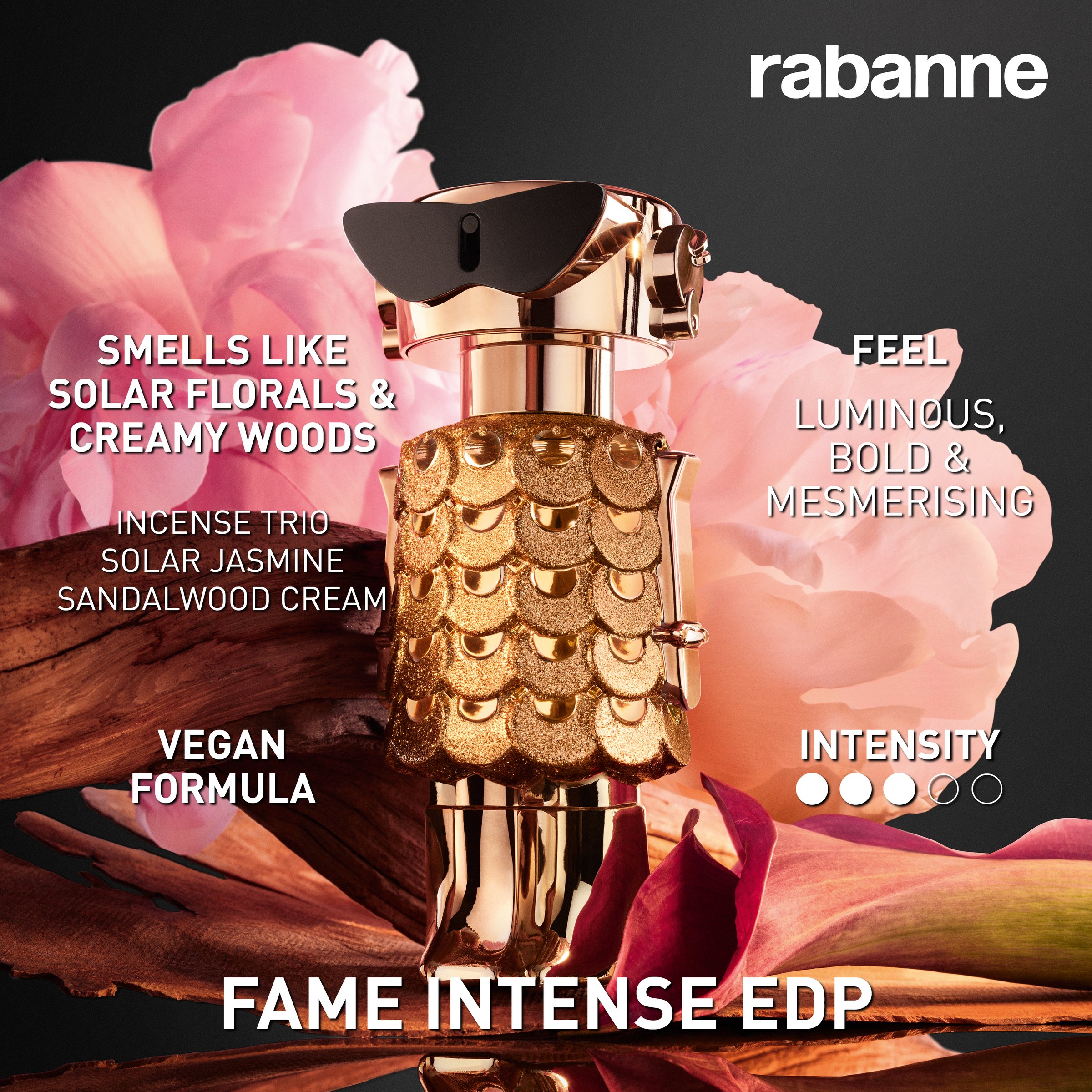 Rabanne Fame Intense EDP Refillable Spray 80ml - Image 4