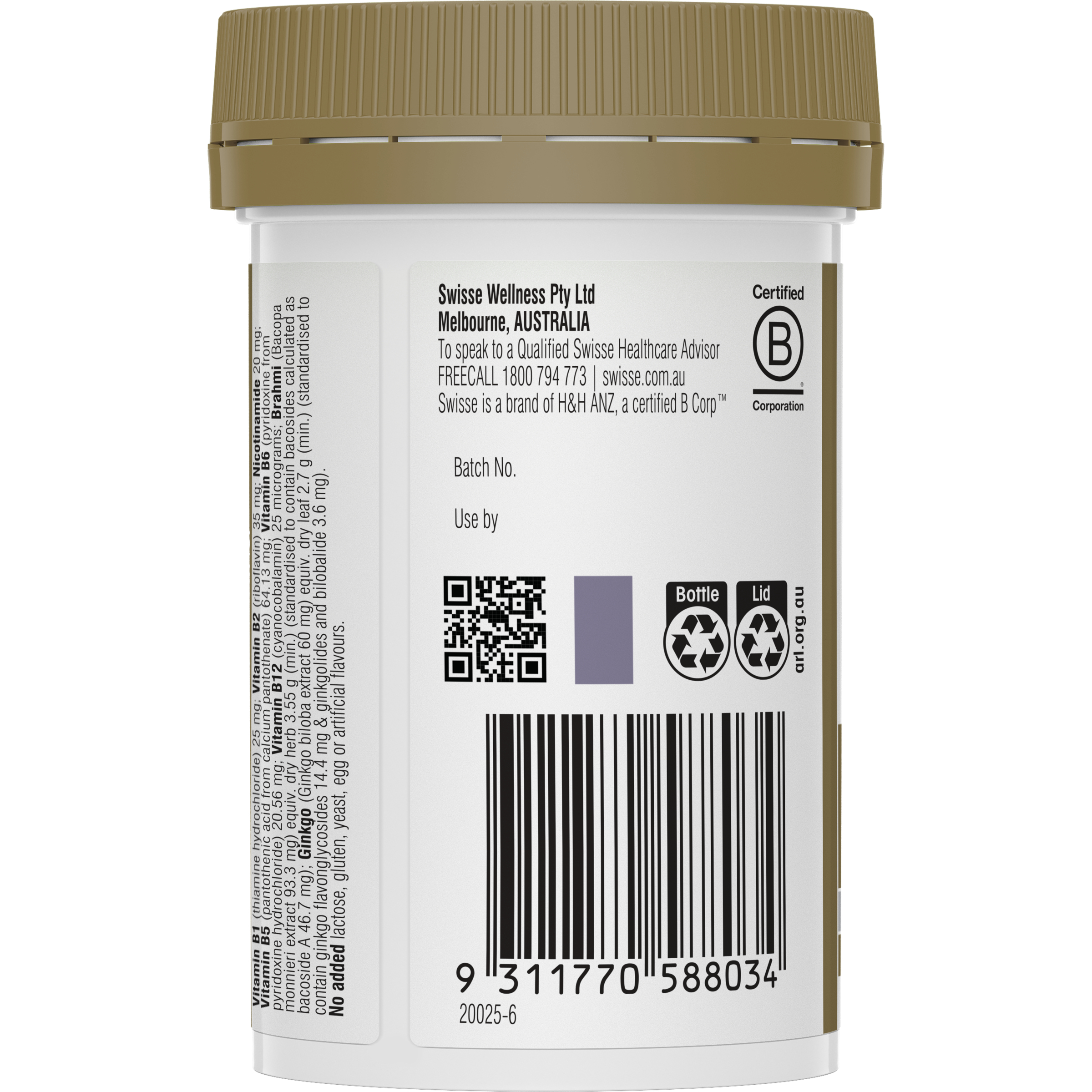 Swisse Ultiboost Memory + Focus 50 tablets - Image 3