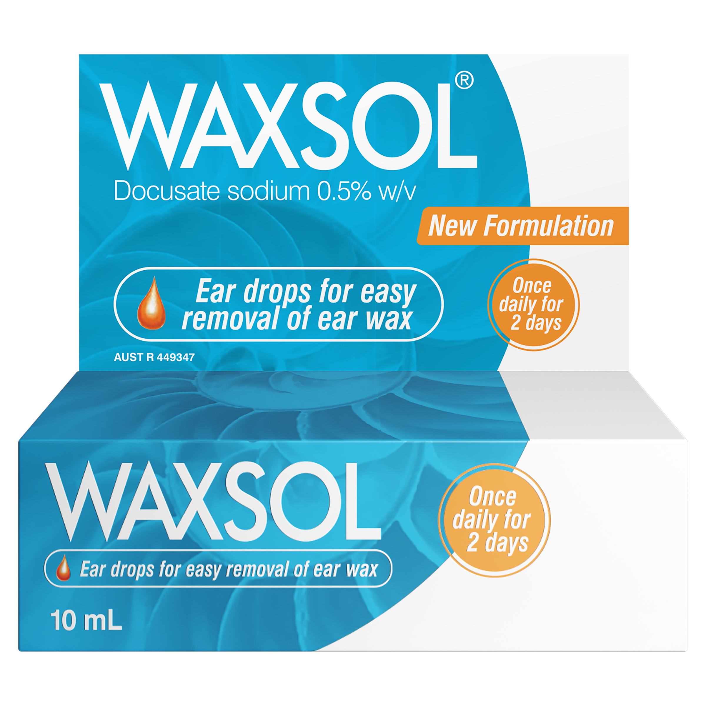 Waxsol Ear Drops 0.5% - 10ml - Image 1