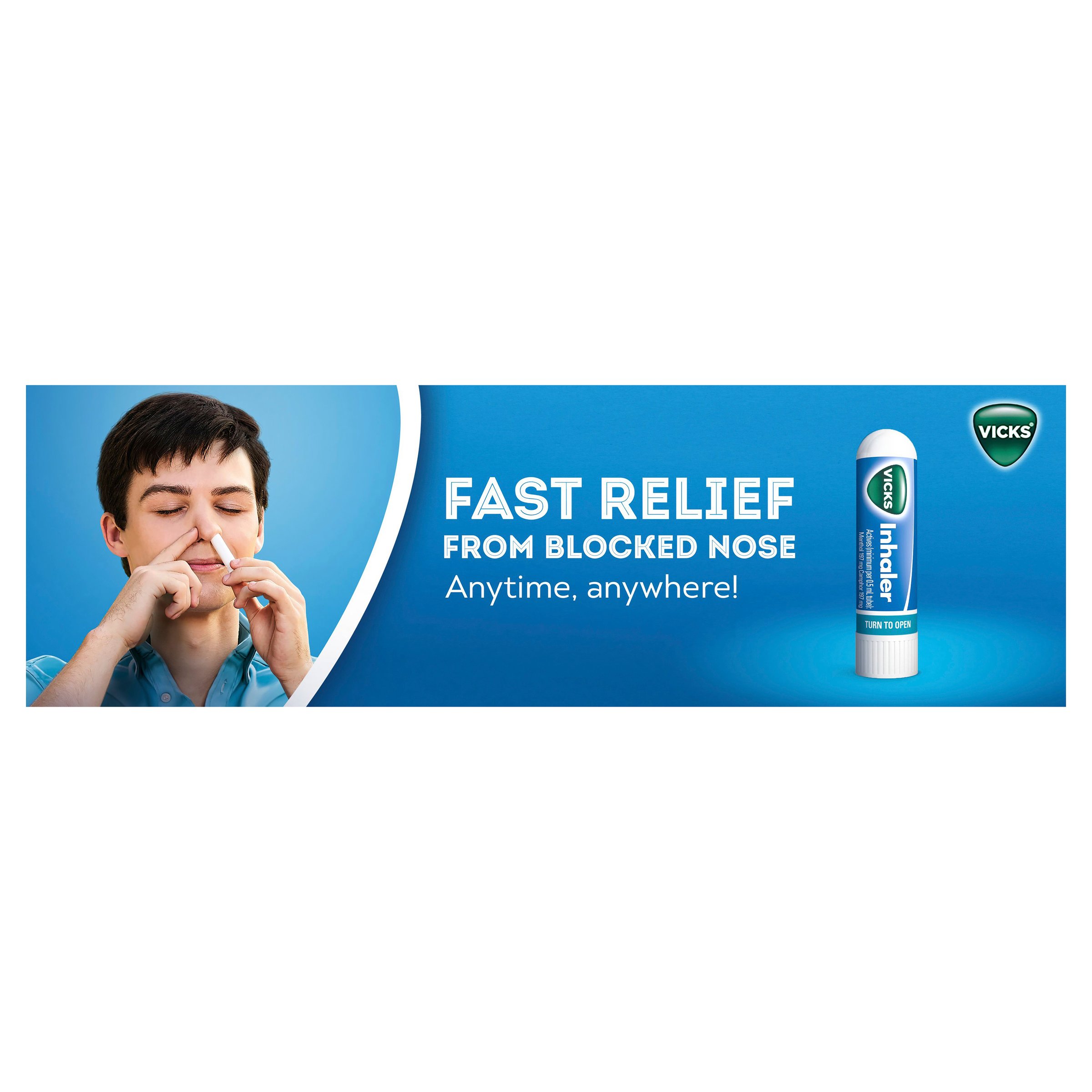 Vicks Nasal Decongestant Inhaler 0.5ml - Image 4