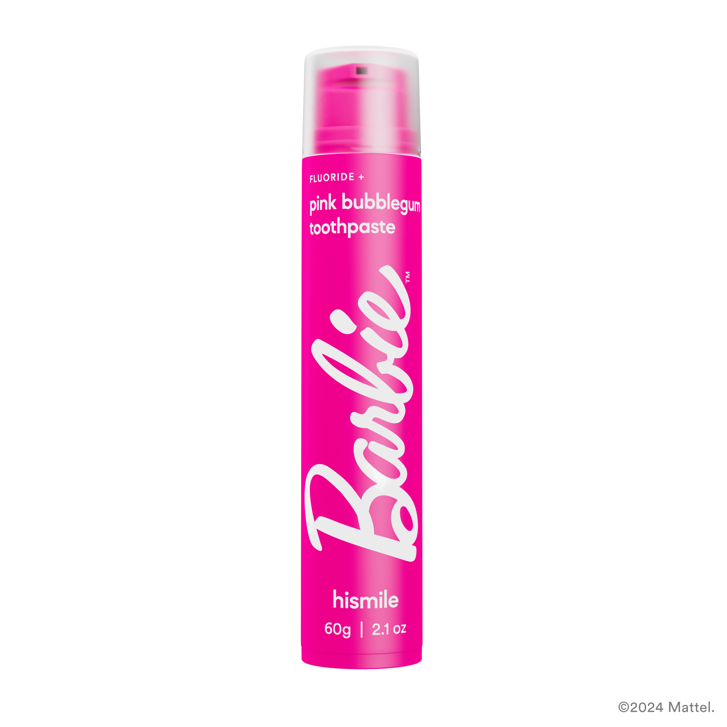 Hismile Barbie Pink Bubblegum Toothpaste 60g
