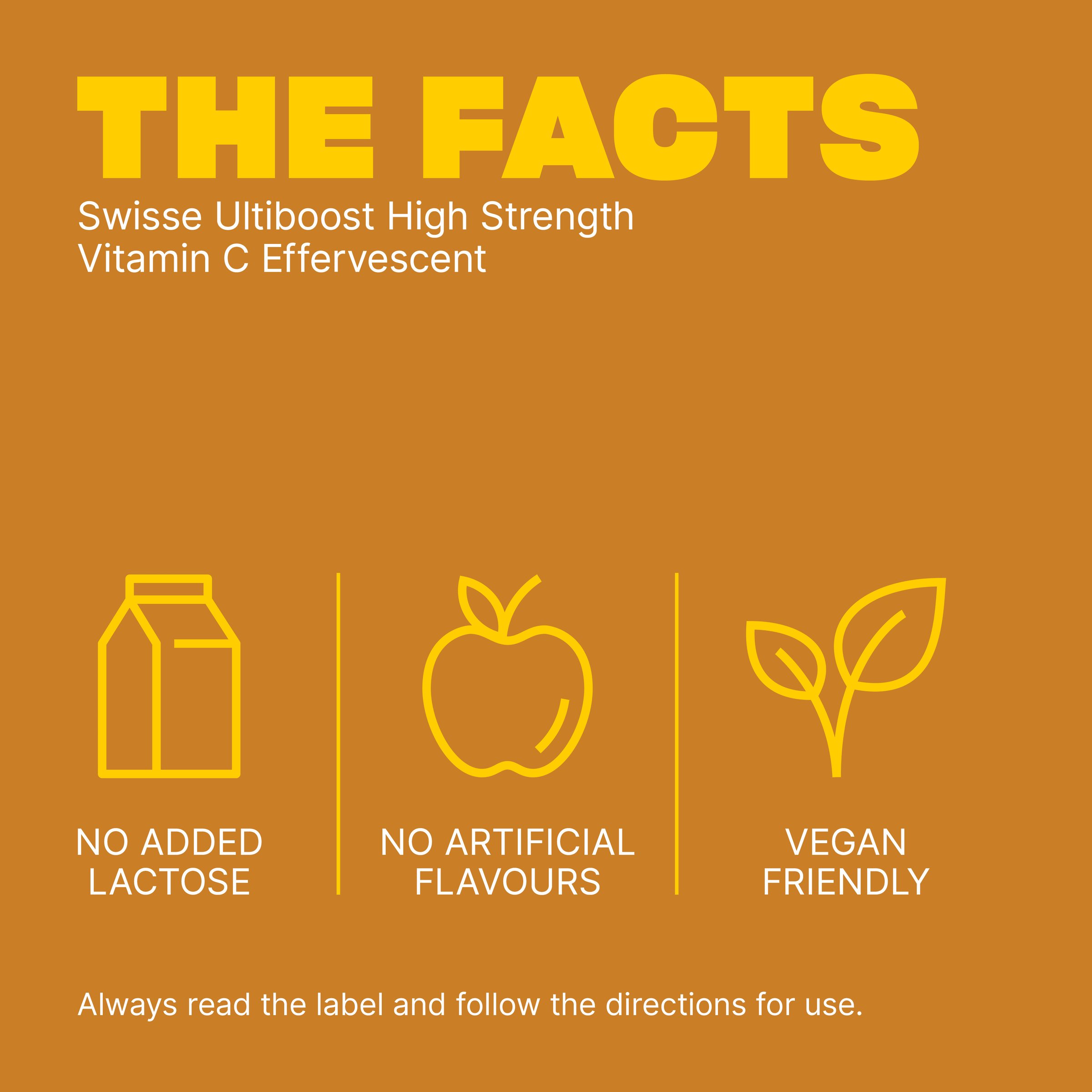 Swisse Ultiboost High Strength Vitamin C Effervescent 60 tablets - Image 4