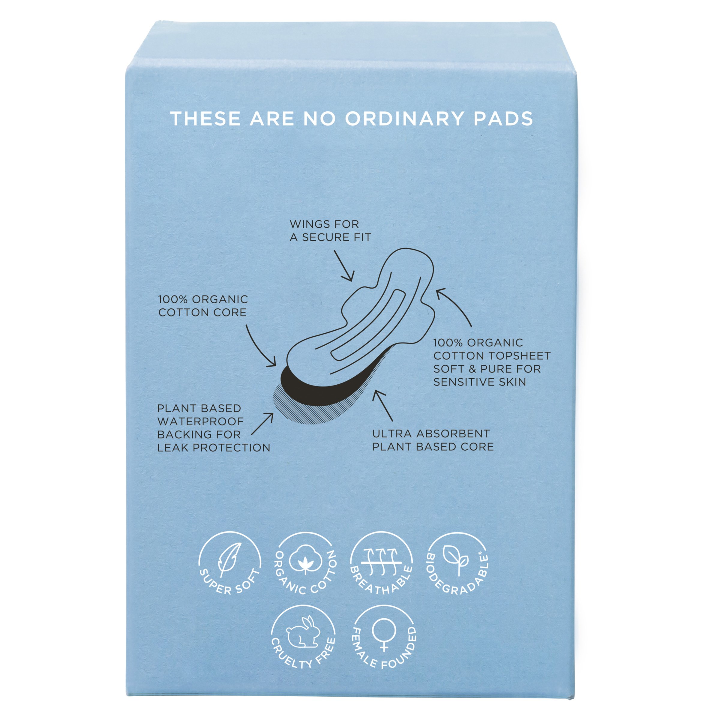 Tom Organic Pad Super 10 pack - Image 2