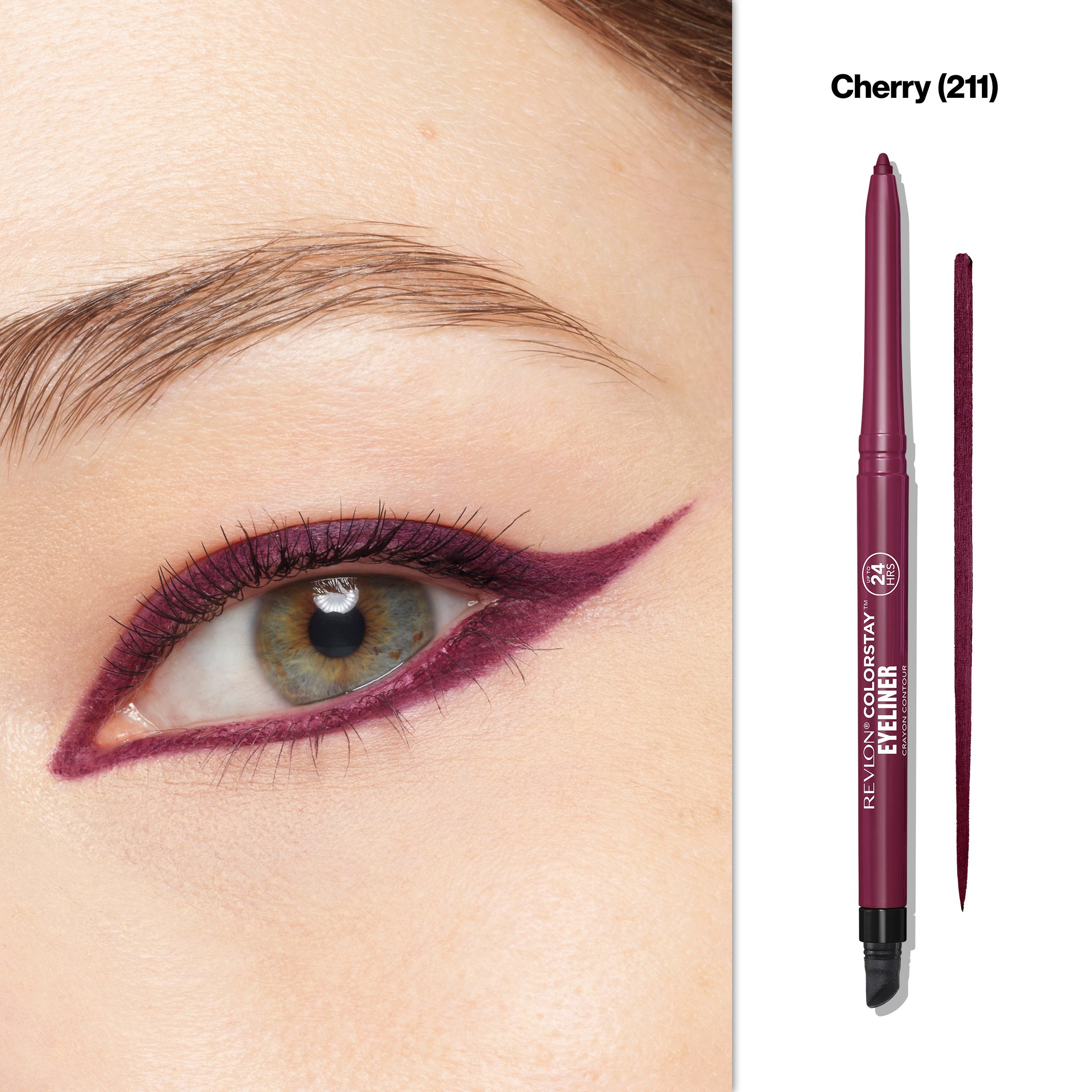 Revlon Colorstay Eyeliner Pencil - Cherry 0.28g - Image 4