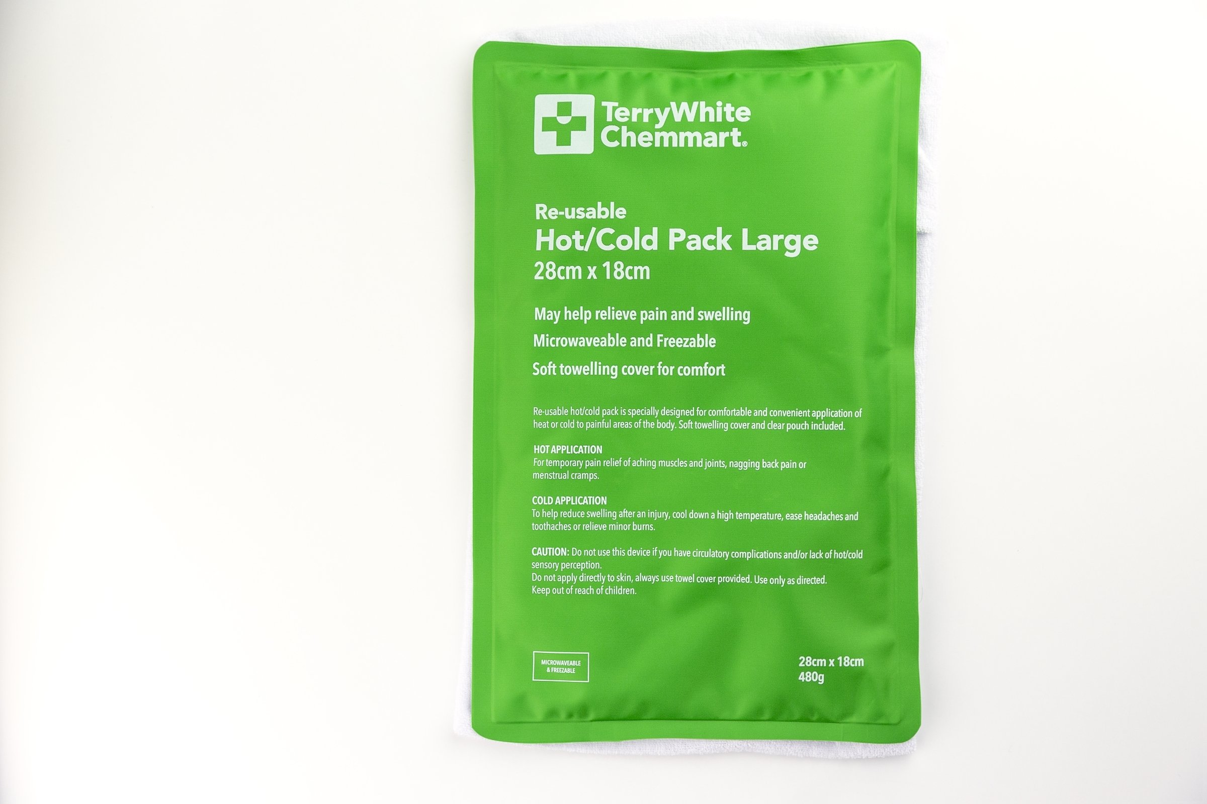 TerryWhite Chemmart Hot/Cold Gel Pack Large 28cm X 18cm - 1 each