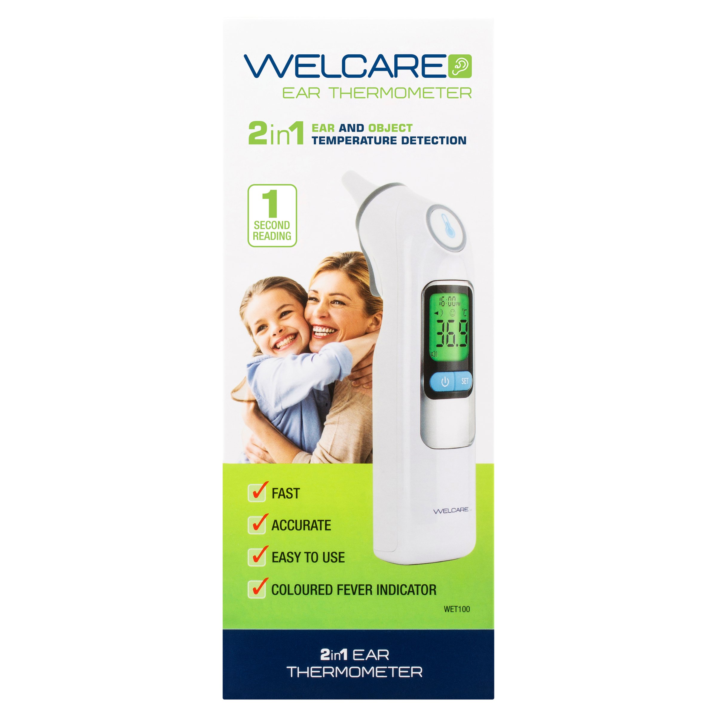 Welcare Ear Thermometer 1 each - Image 1