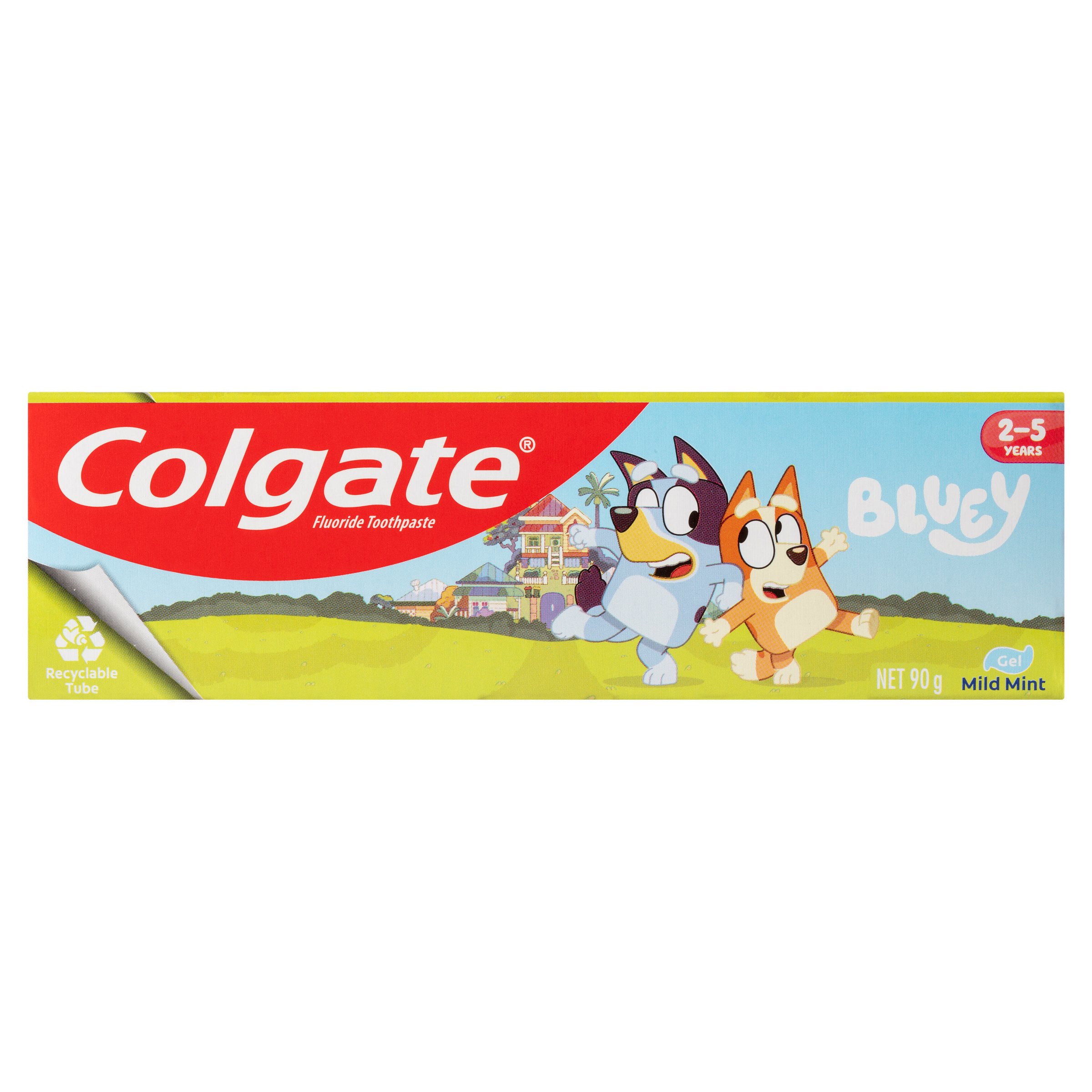 Colgate Bluey Mild Mint Gel Toothpaste 90g - Image 1