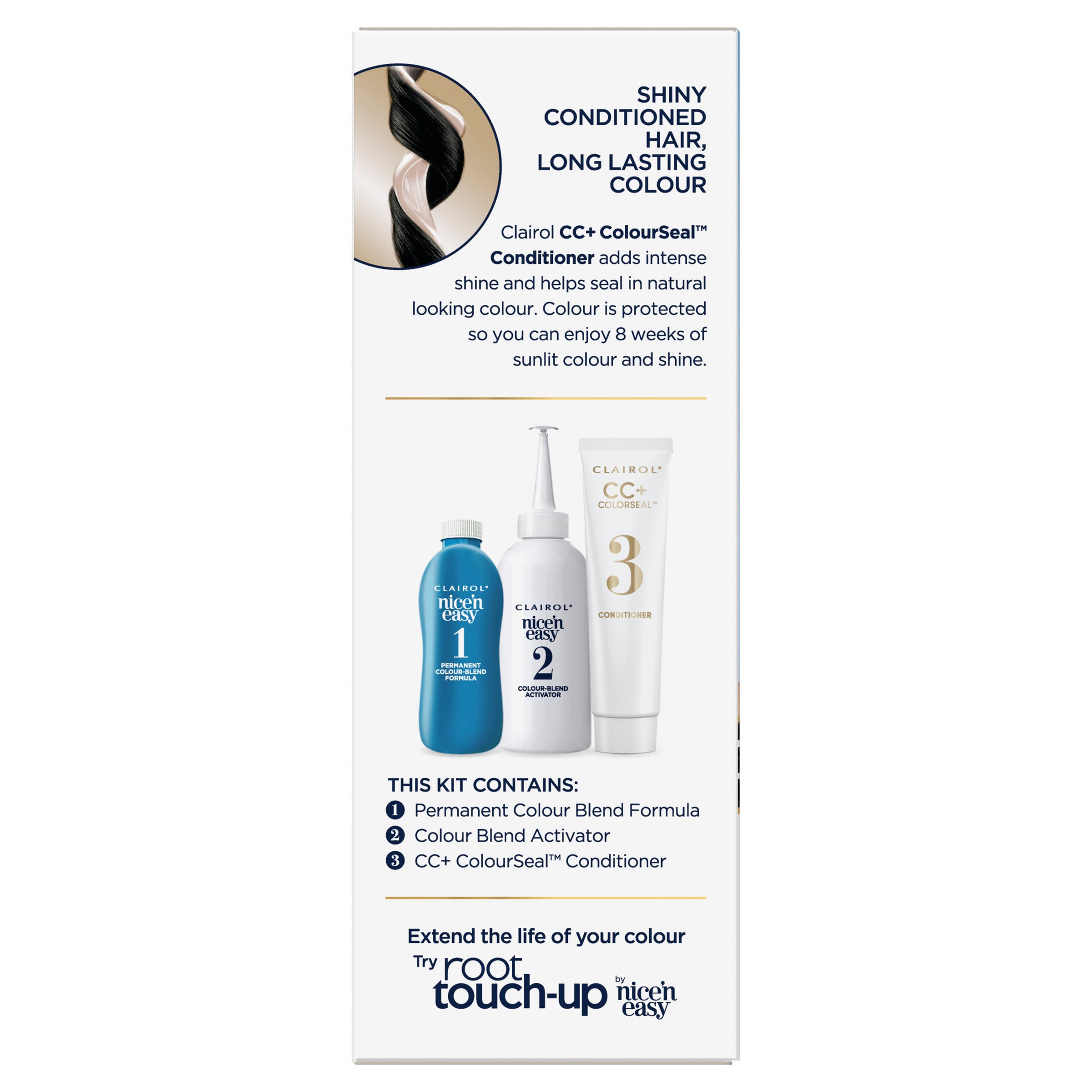 Clairol Nice'n Easy 2 Natural Black 1 pack - Image 2