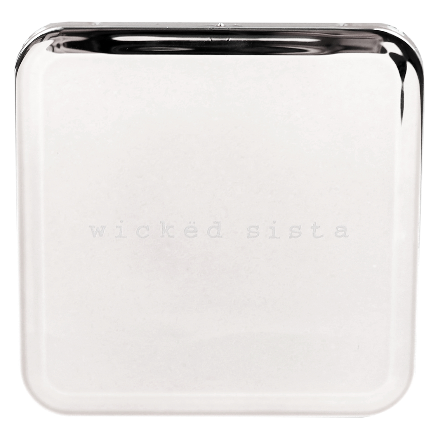 Wicked Sista Metallic Magnifying Mirror Silver 1 each - Image 1