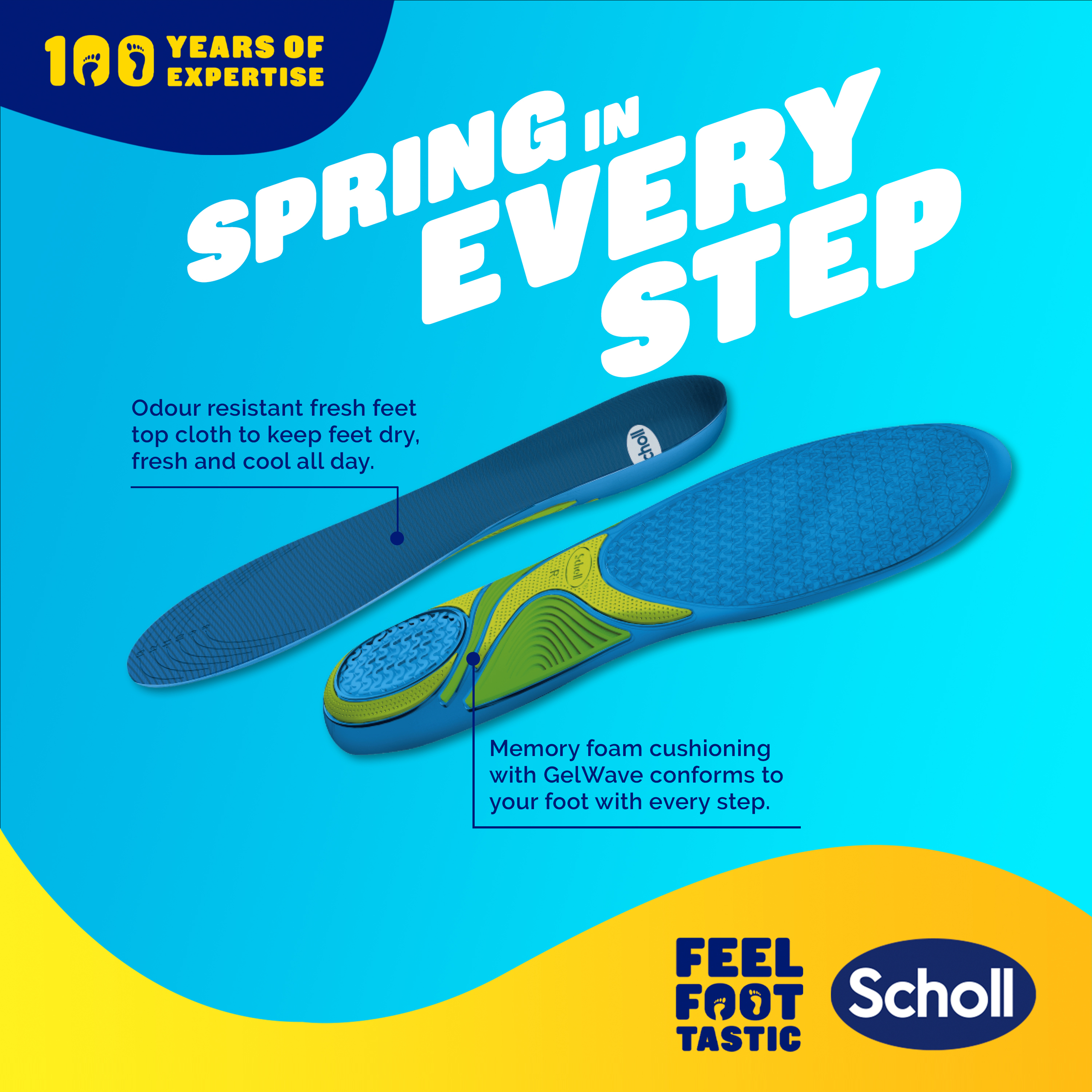 Scholl Gel Activ Insole Sport Large 1 each - Image 4
