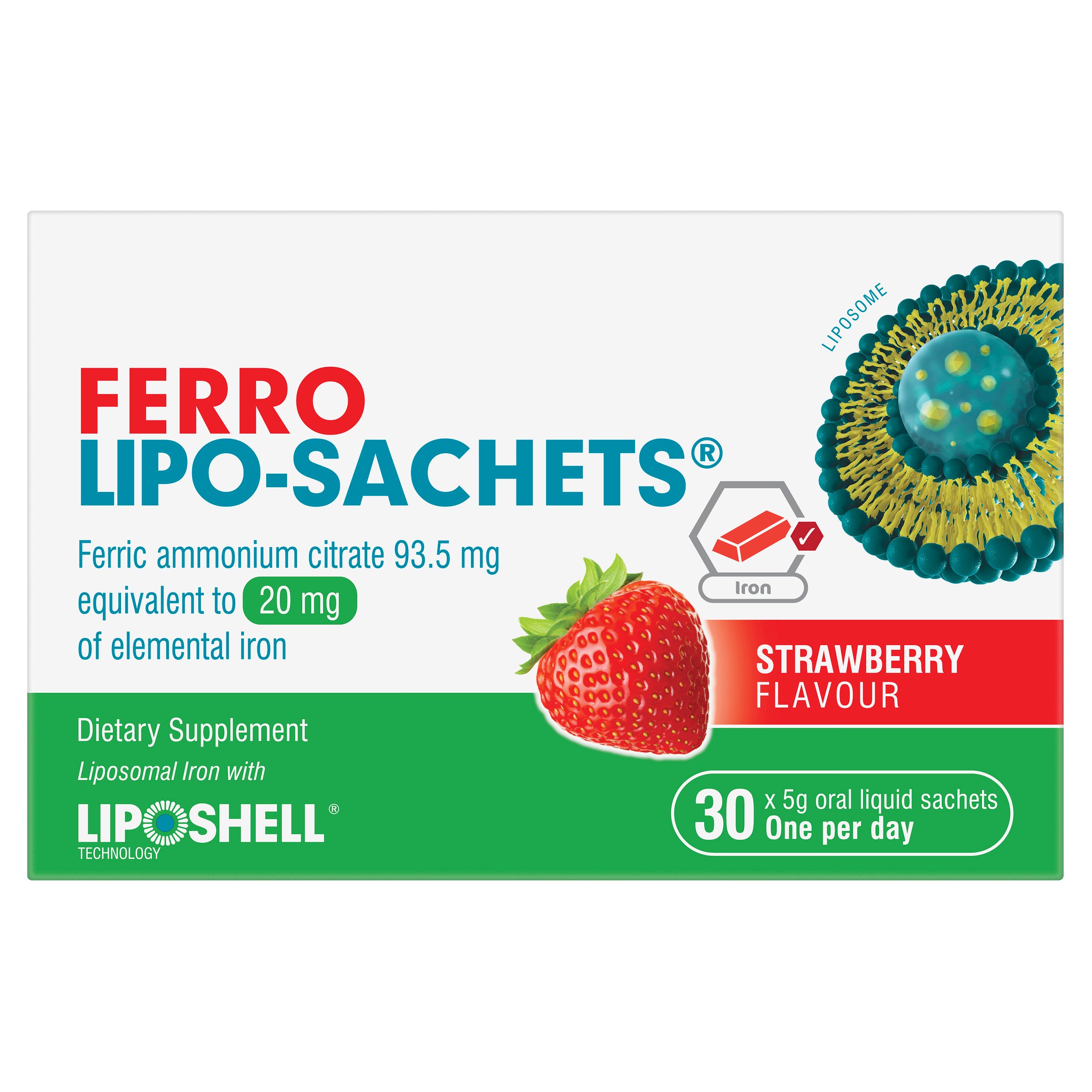 Lipo-Sachets Ferro 30 sachets - Image 1
