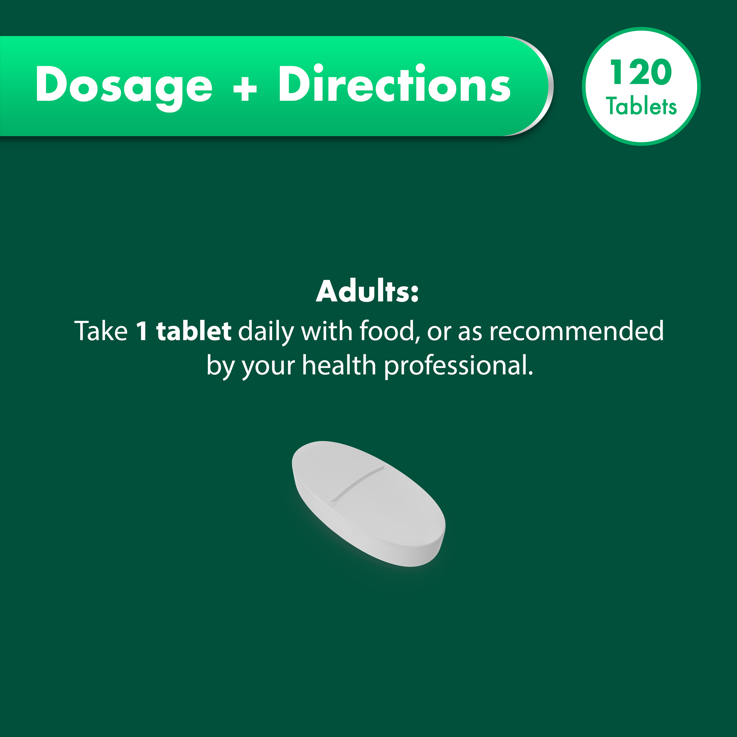Nature's Own Vitamin B3 500mg 120 tablets - Image 8