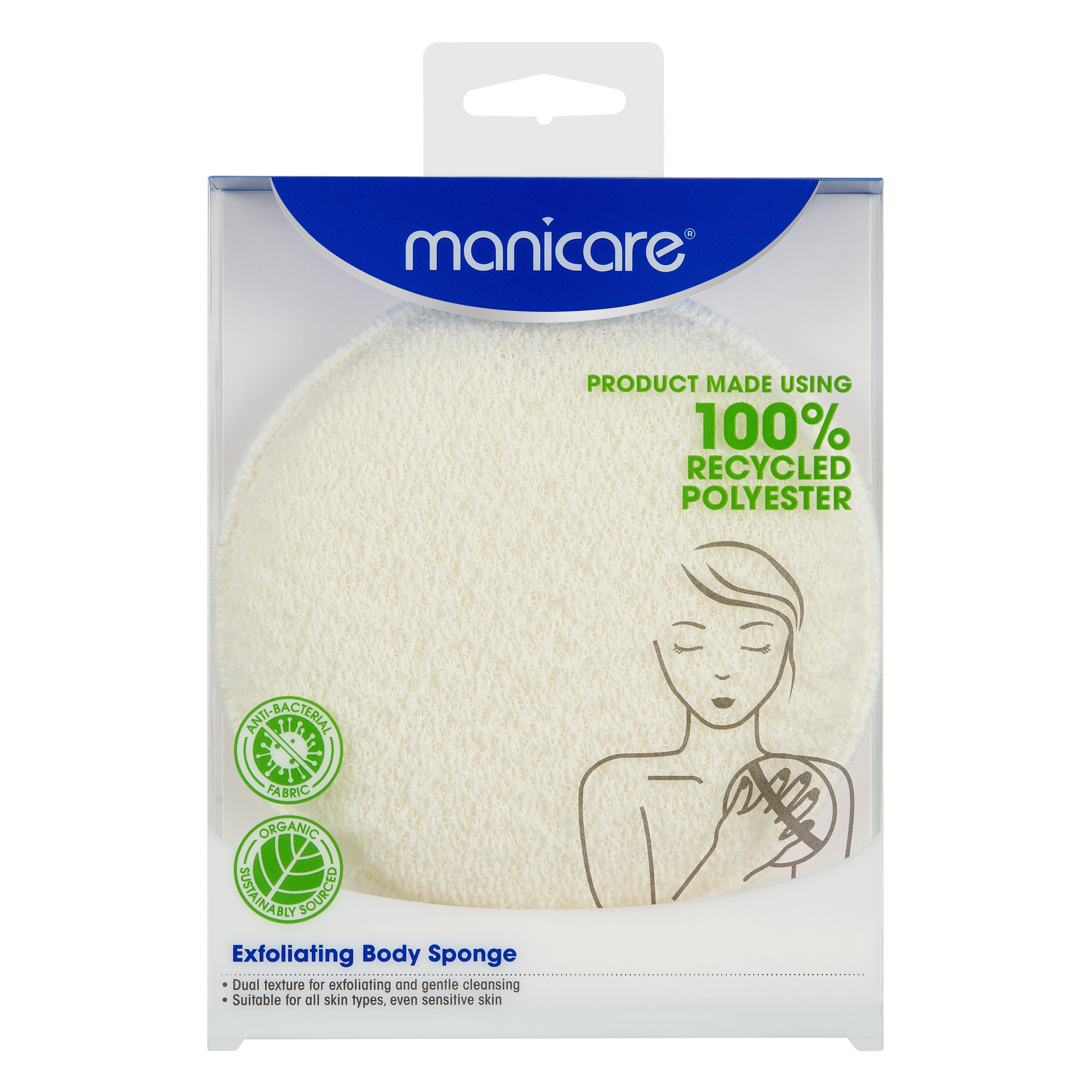 Manicare Exfoliating Body Sponge 1 each - Image 3
