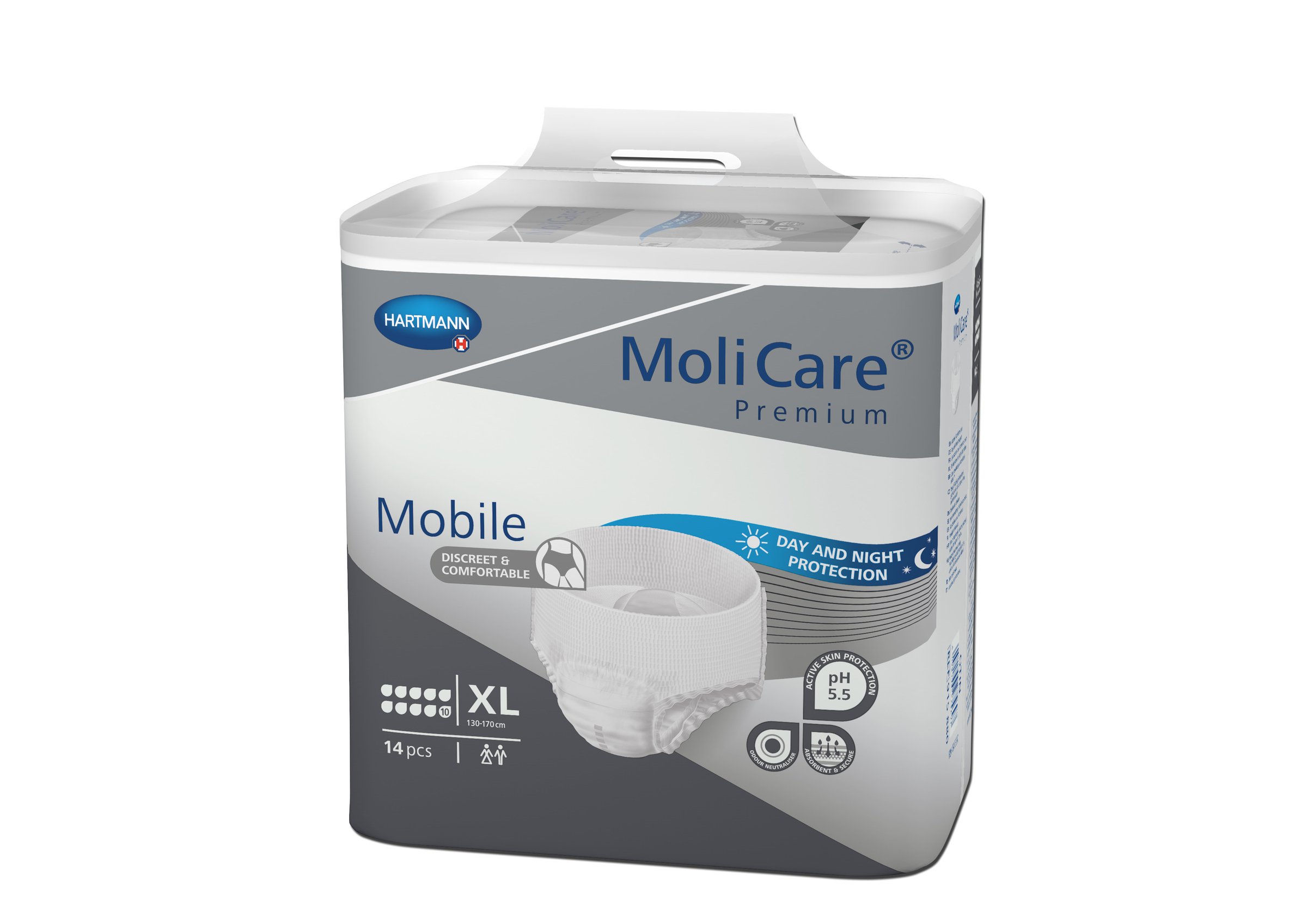MoliCare Premium Mobile Pants 10D Extra Large 14 pack