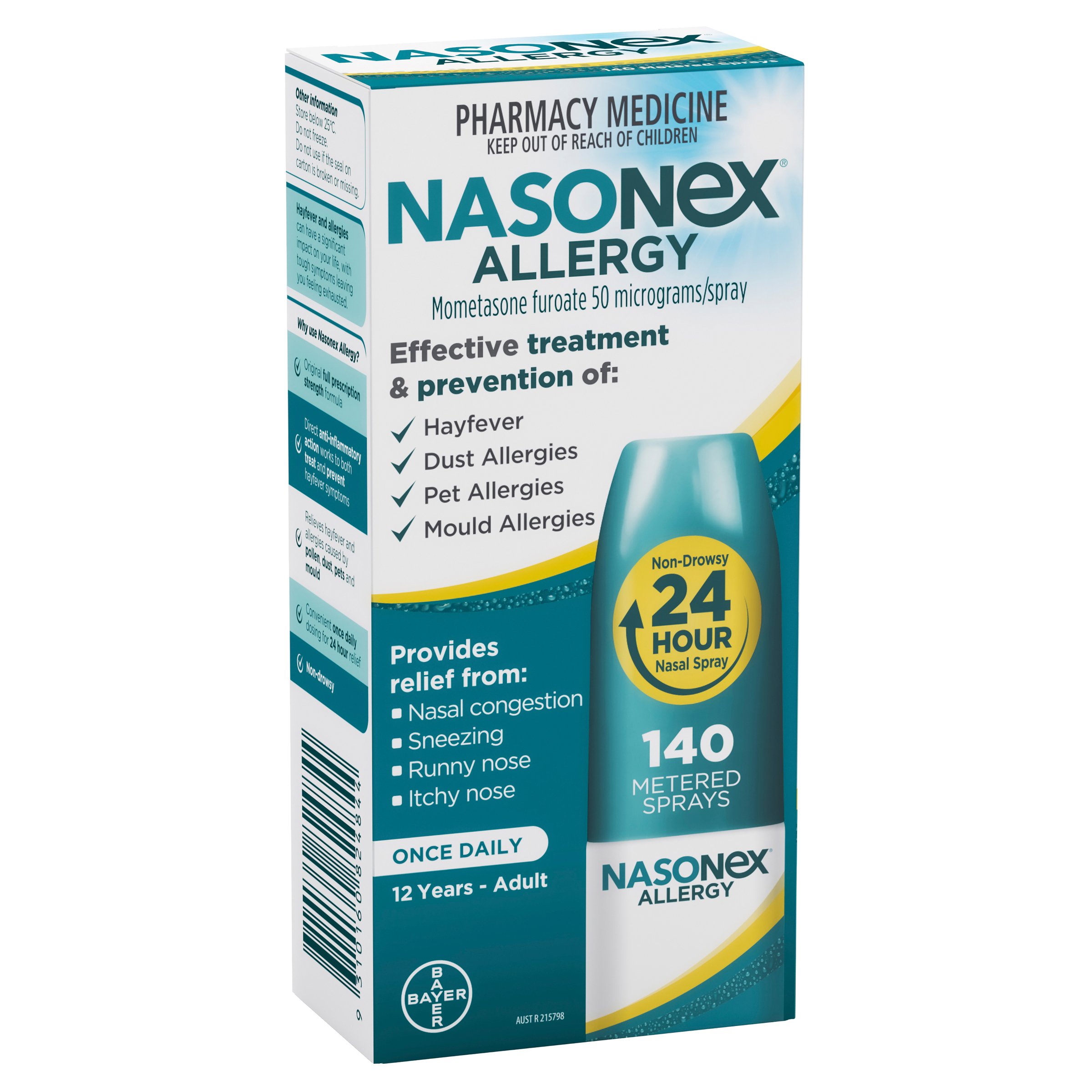 Nasonex Allergy Spray 140 doses - Image 10