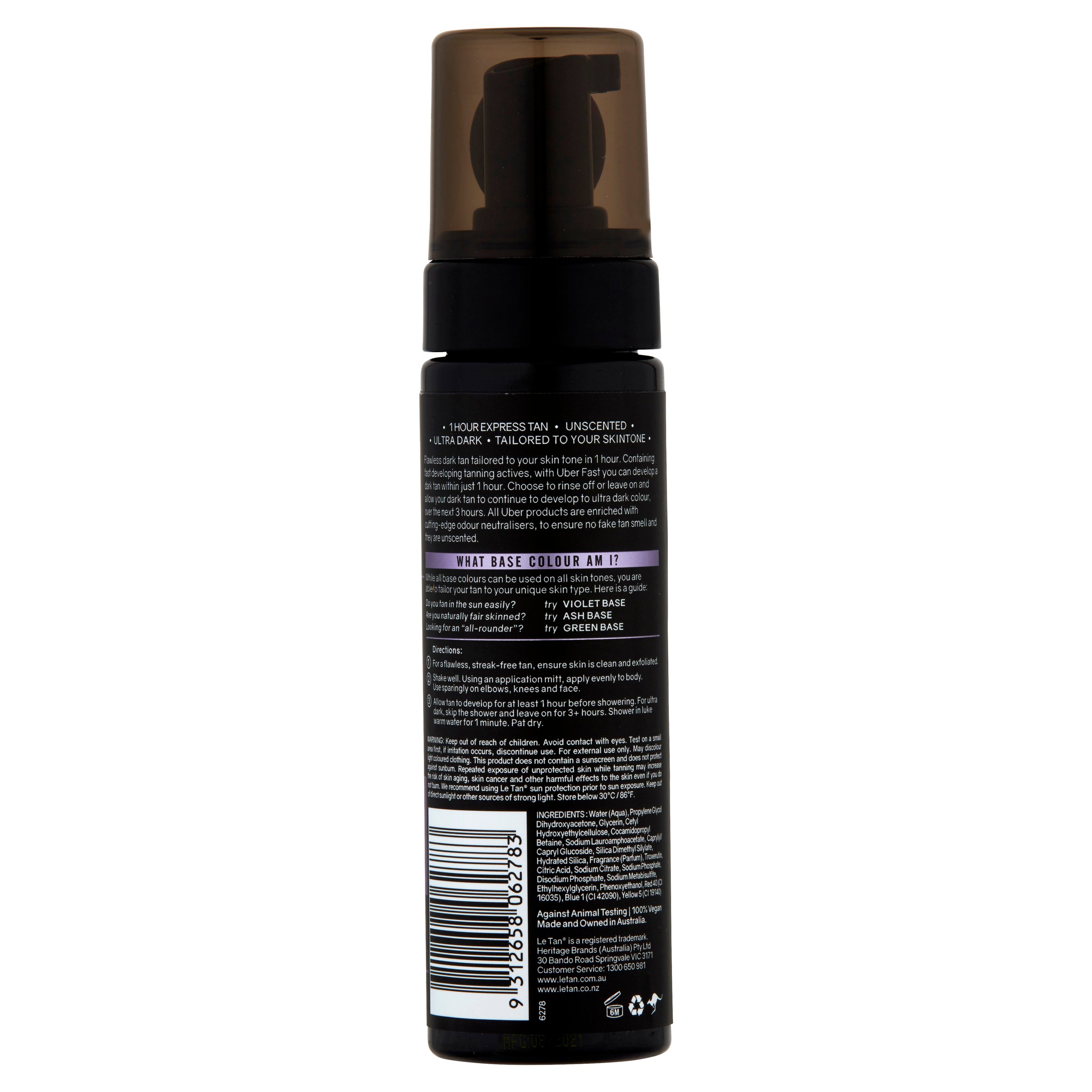 Le Tan Gold Dark Fast Violet 200ml - Image 2