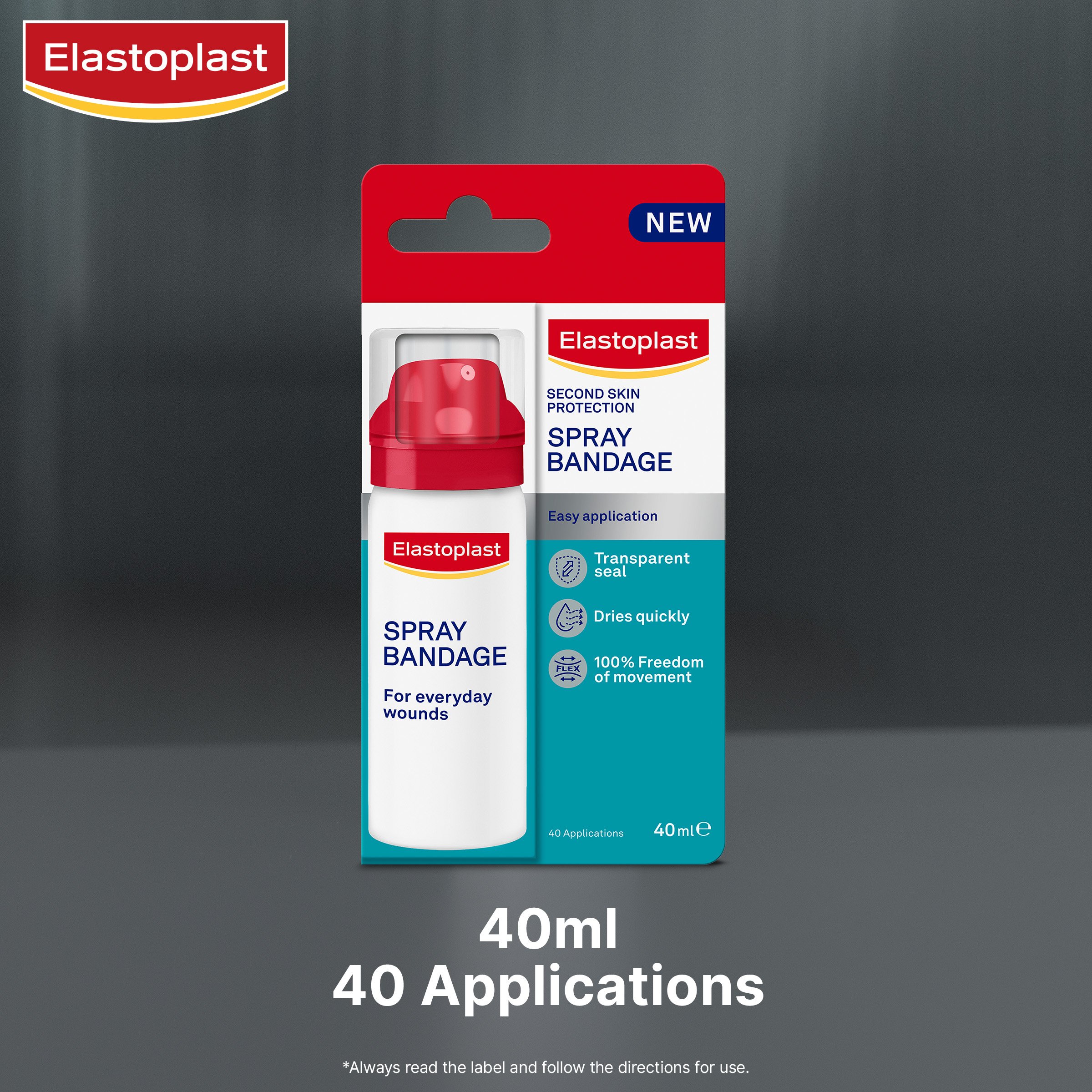 Elastoplast Spray Bandage 40ml - Image 3