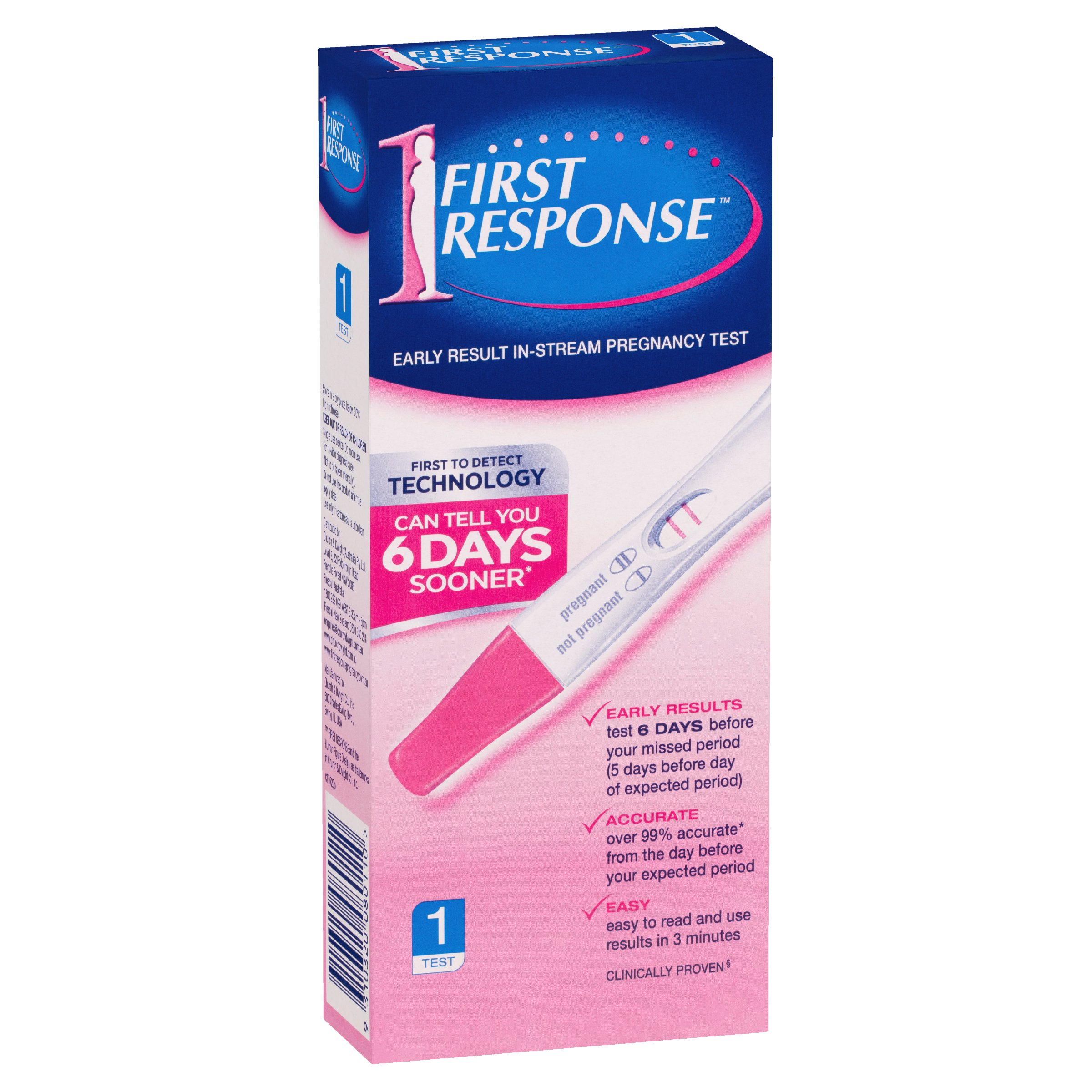 First Response Pregnancy Test In-Stream 1 pack - Image 13