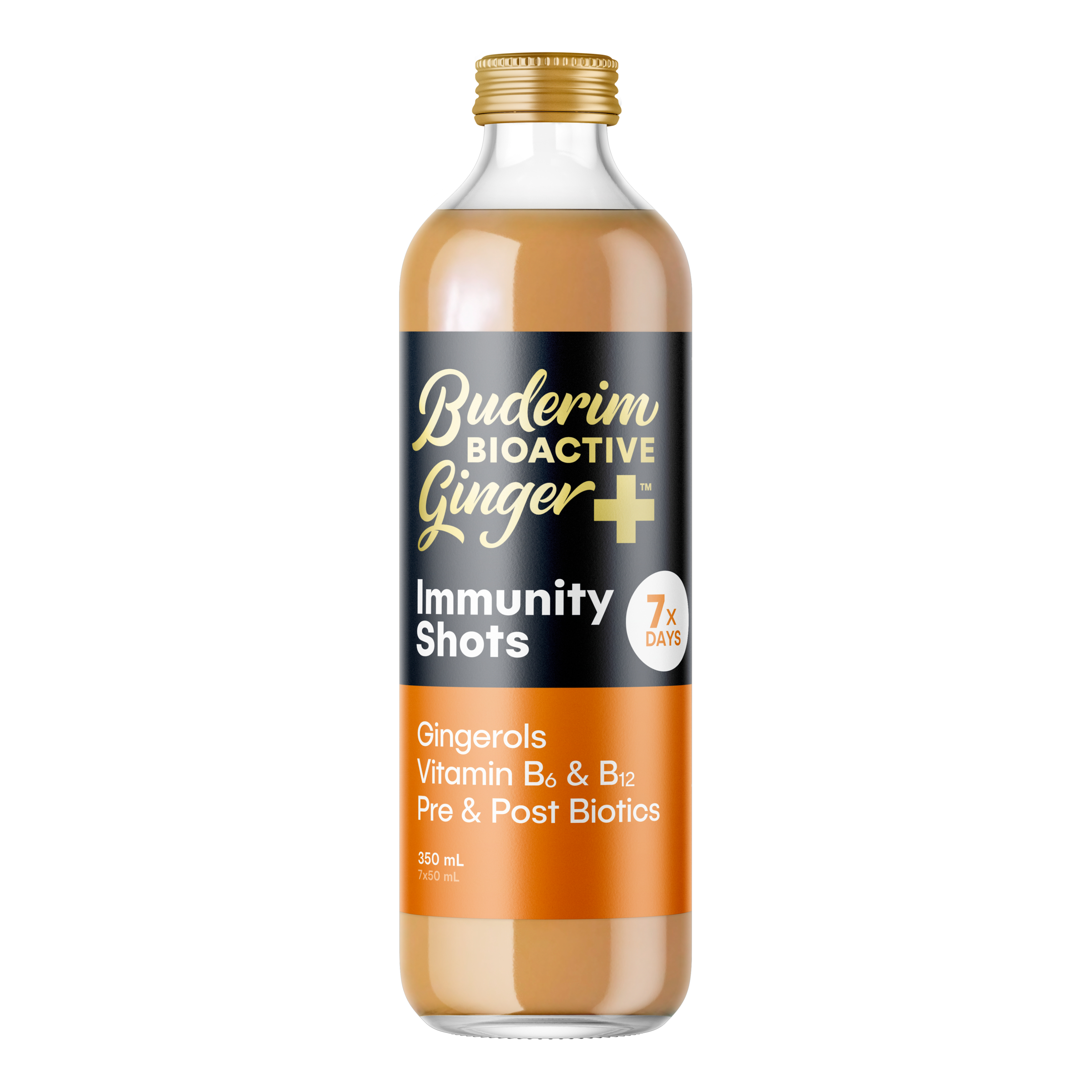 Buderim Bioactive Ginger+ Immunity Shots 350ml - Image 1