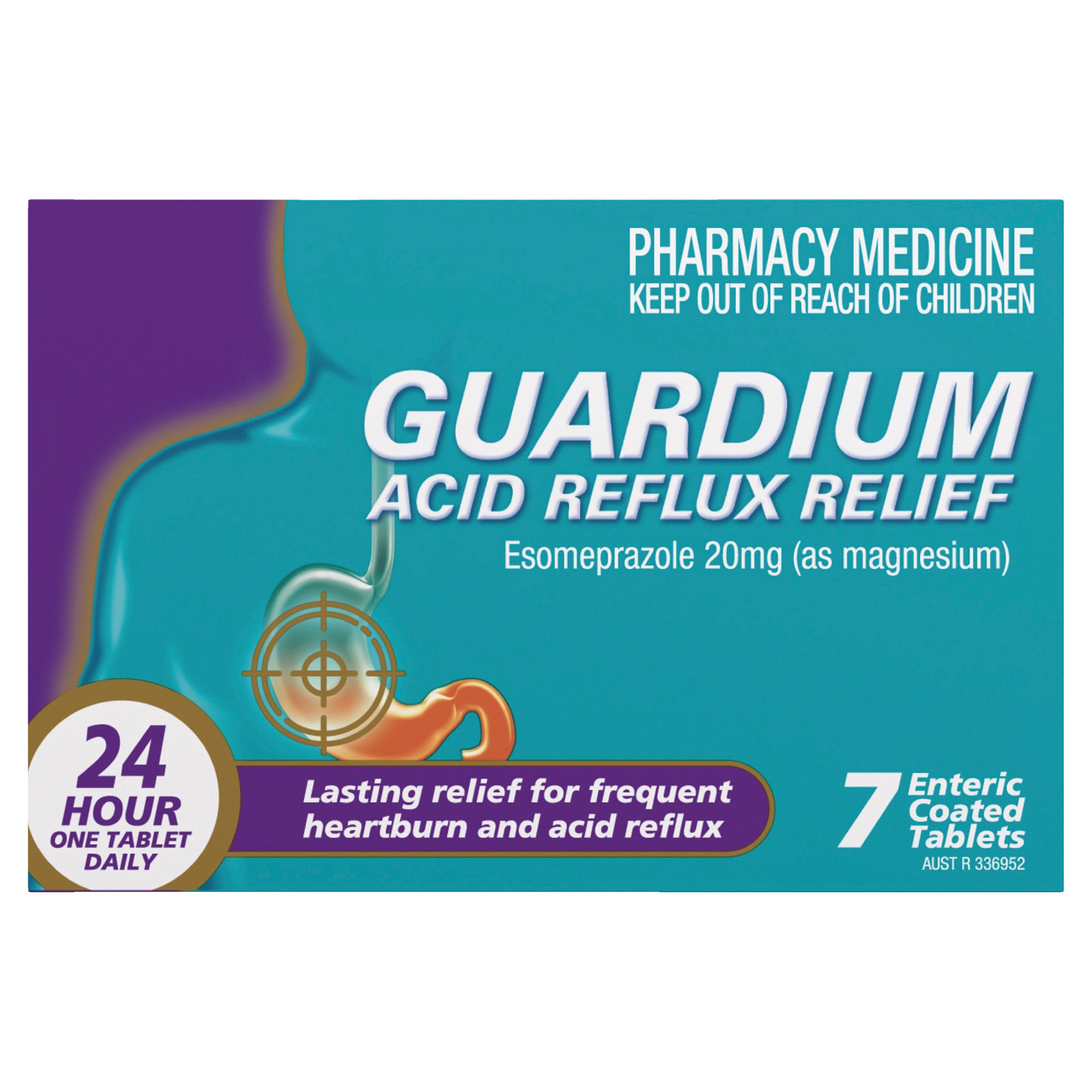 Guardium Acid Reflux Relief 7 tablets - Image 1