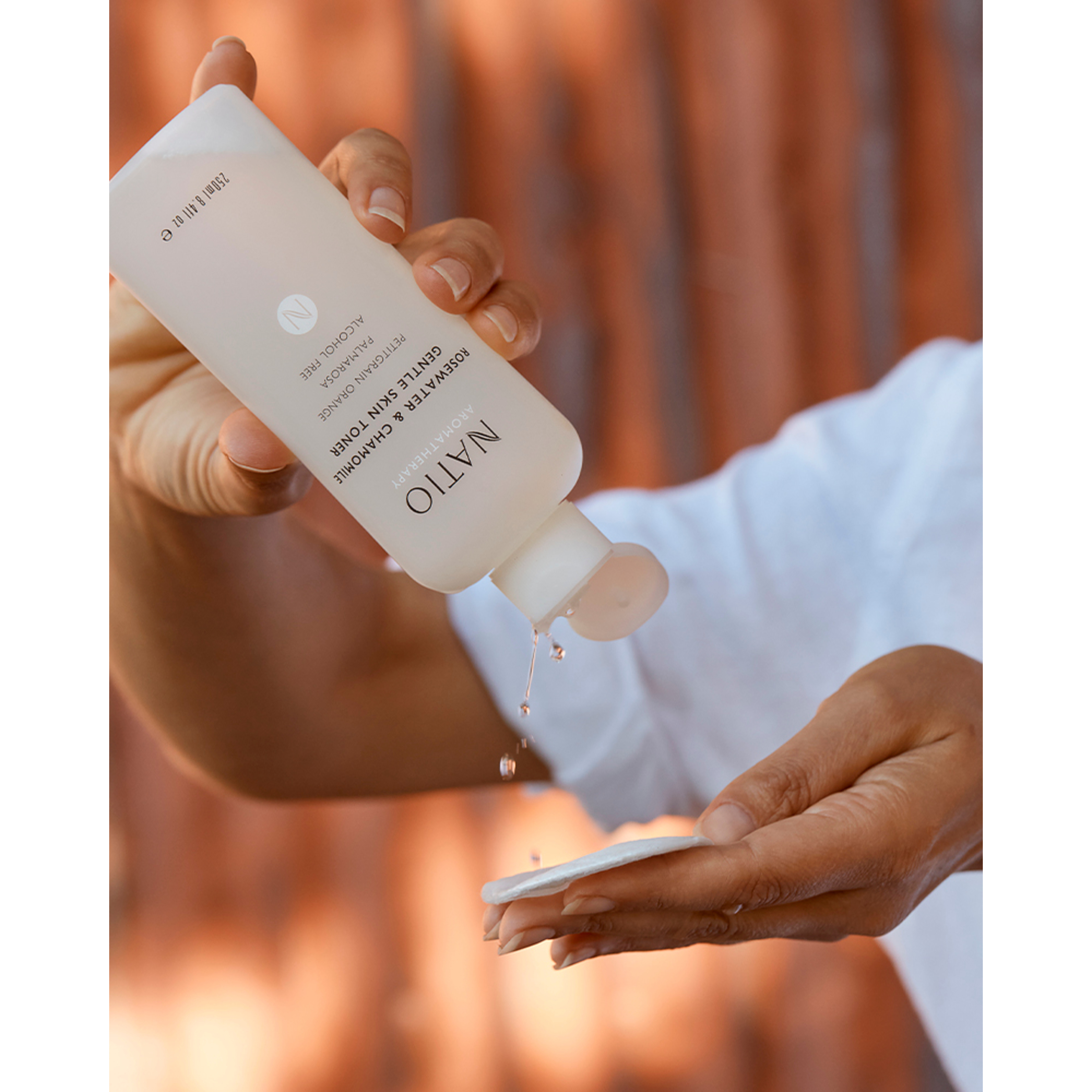 Natio Rosewater and Chamomile Gentle Skin Toner 250ml - Image 5