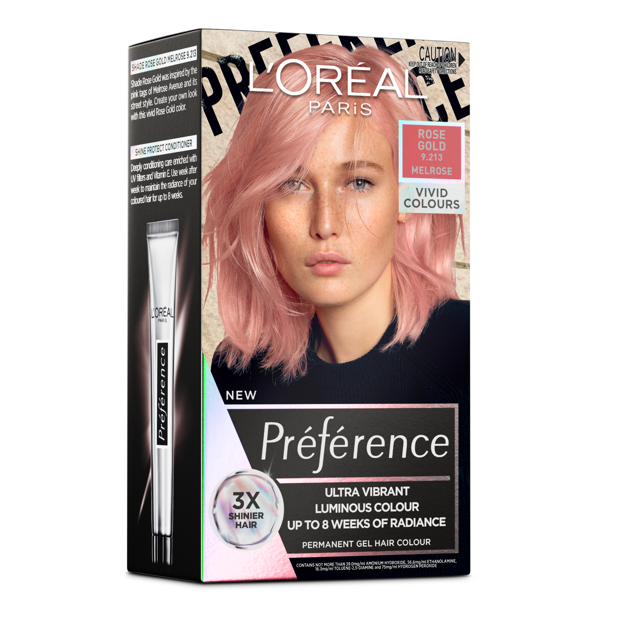 L'Oreal Paris Preference Vivids Rose Gold 9.213 - 1 each - Image 7