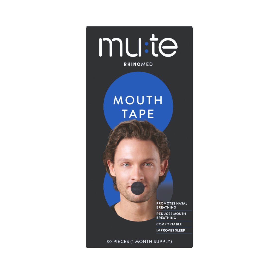 Mute Mouth Tape (1 Month Supply) 30 pieces - Image 1