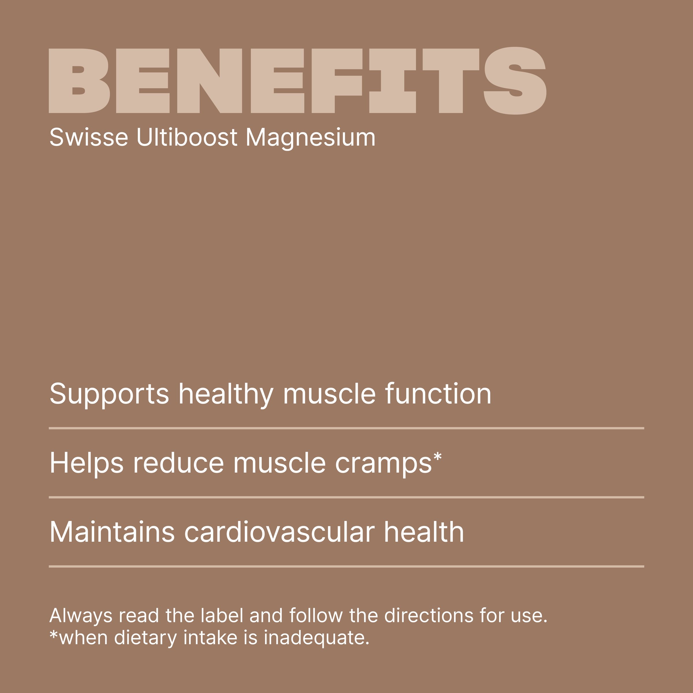 Swisse Ultiboost Magnesium 60 tablets - Image 4
