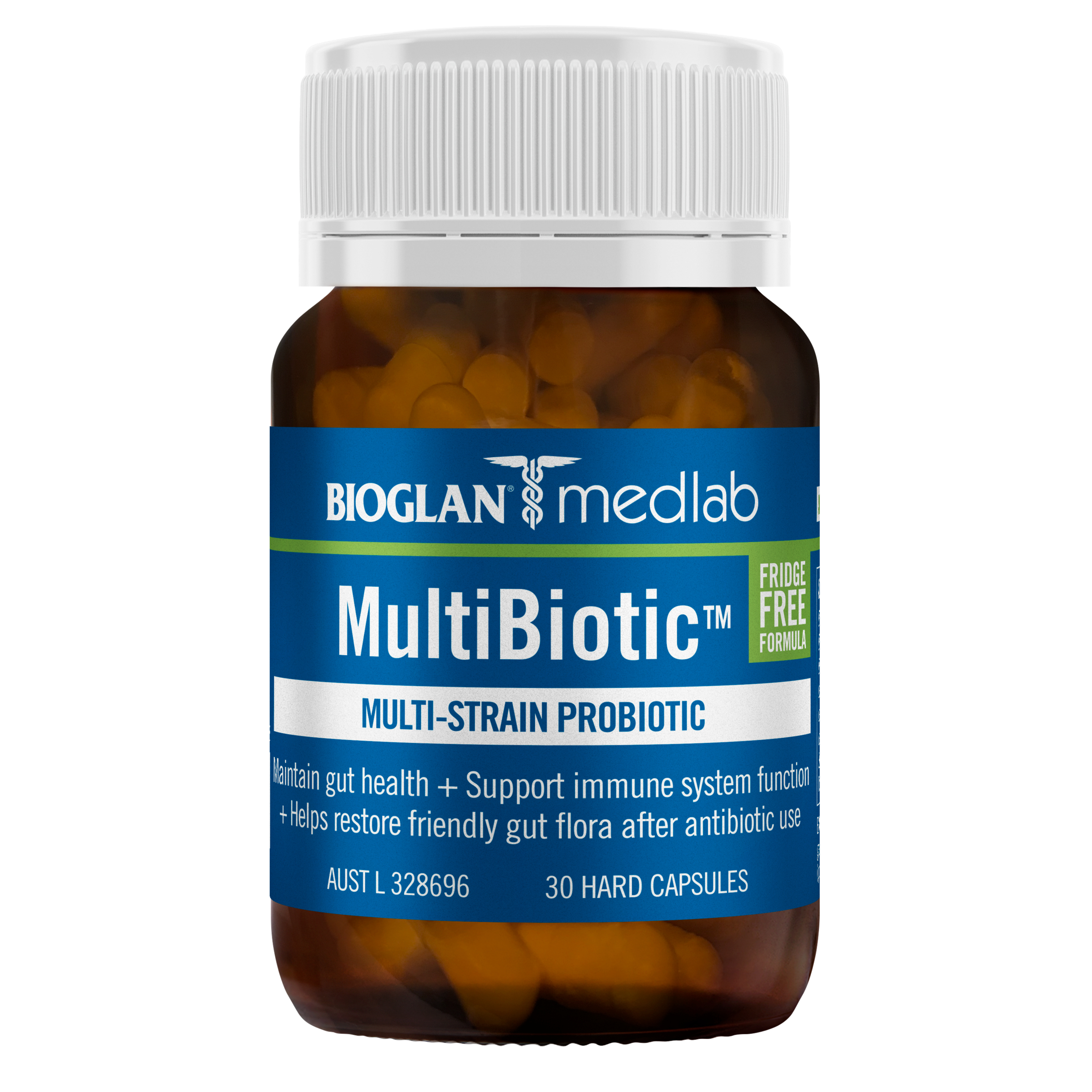 Bioglan Medlab MultiBiotic 30 capsules - Image 1