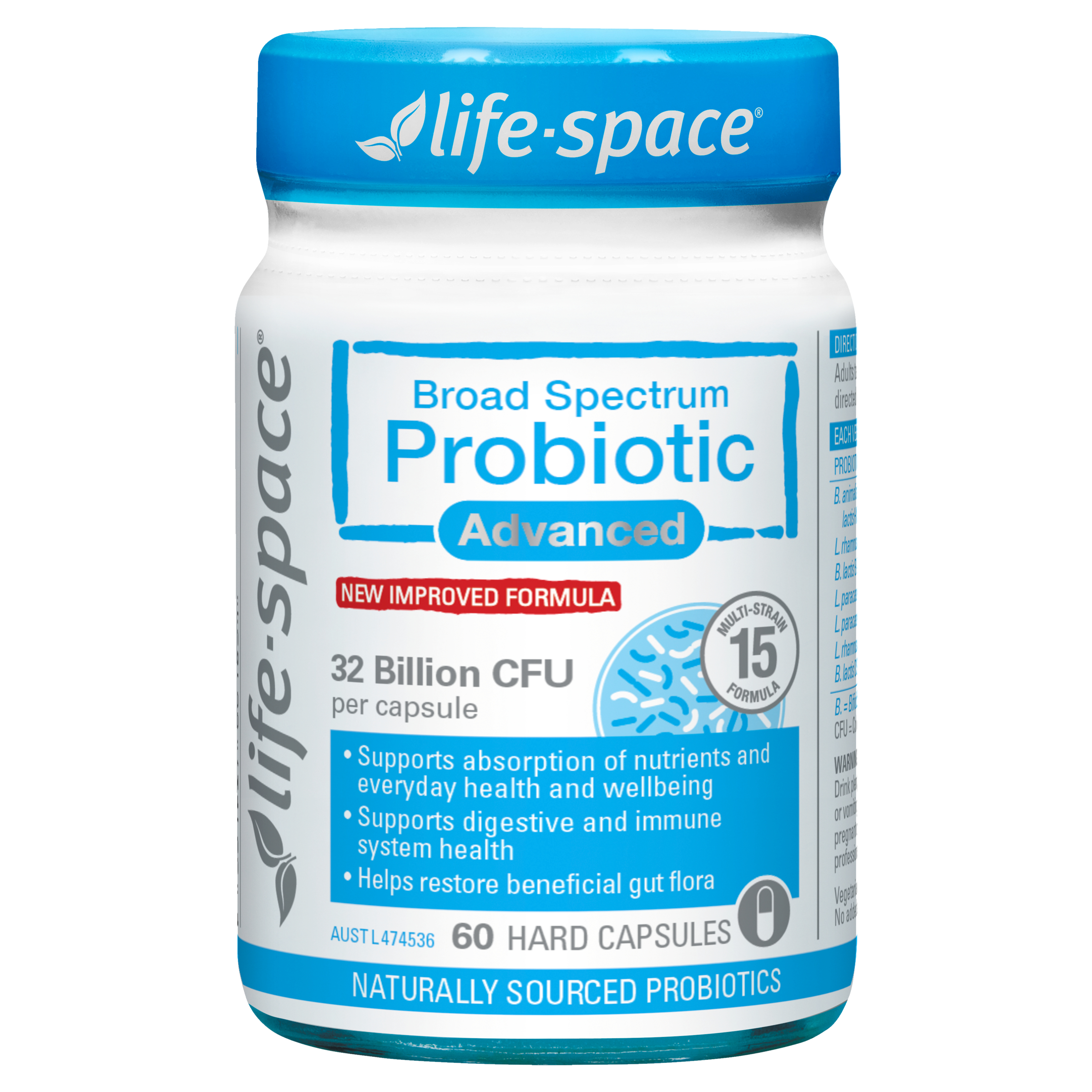 Life-Space Broad Spectrum Probiotic Advanced 60 capsules - Image 1
