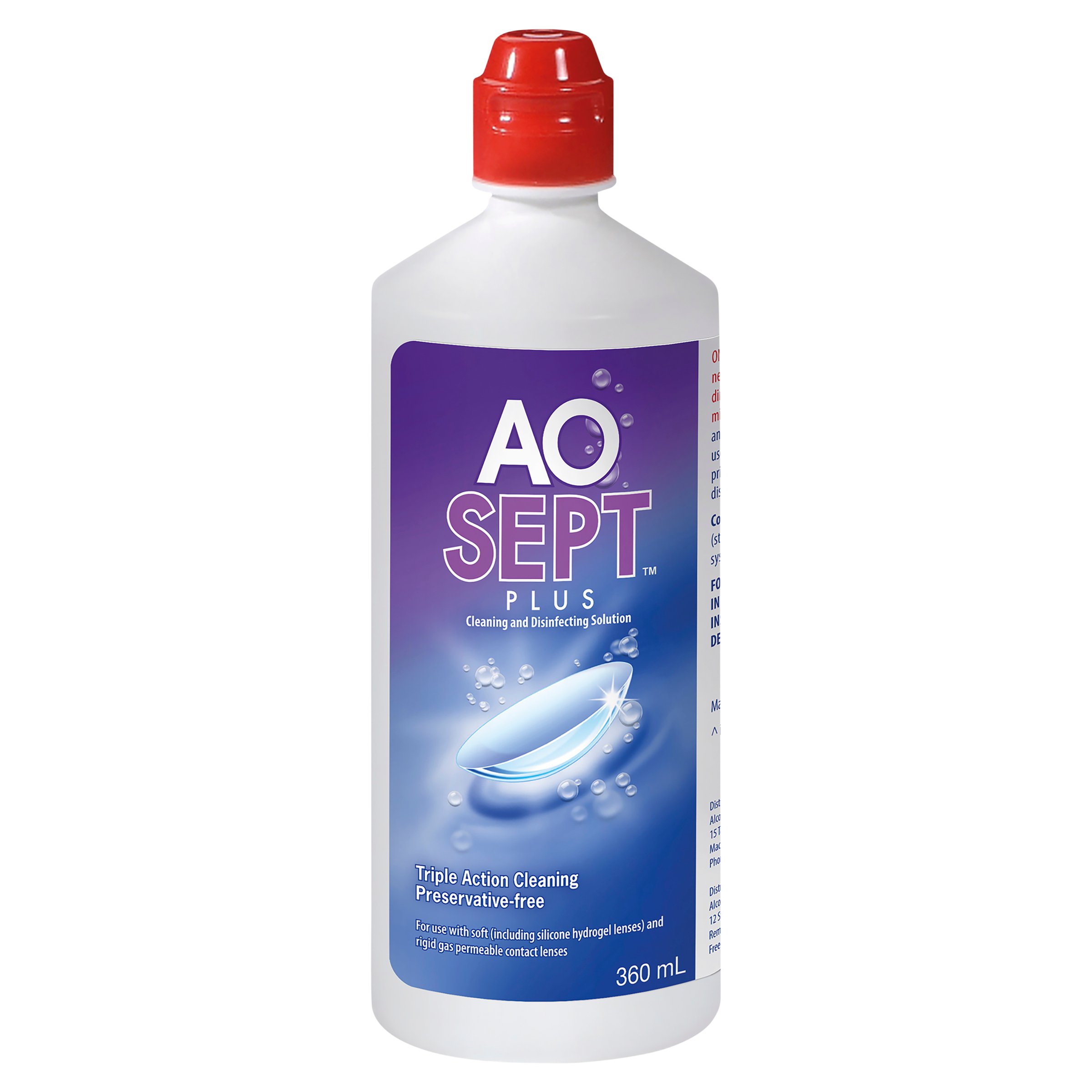 Aosept Plus Twin 360ml - 2 pack - Image 4