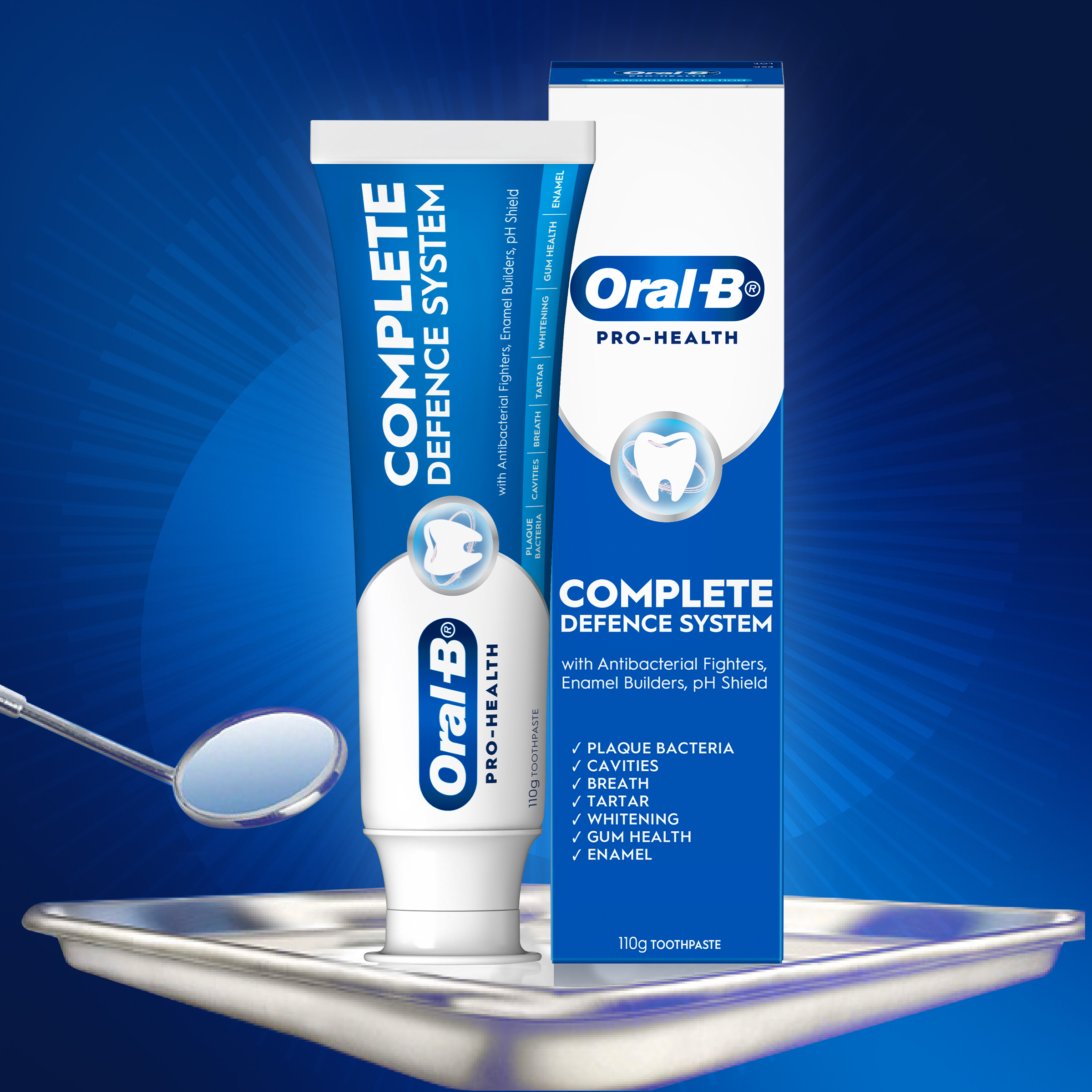 Oral-B Pro Health Complete Defence System Deep Clean 110g - Image 3