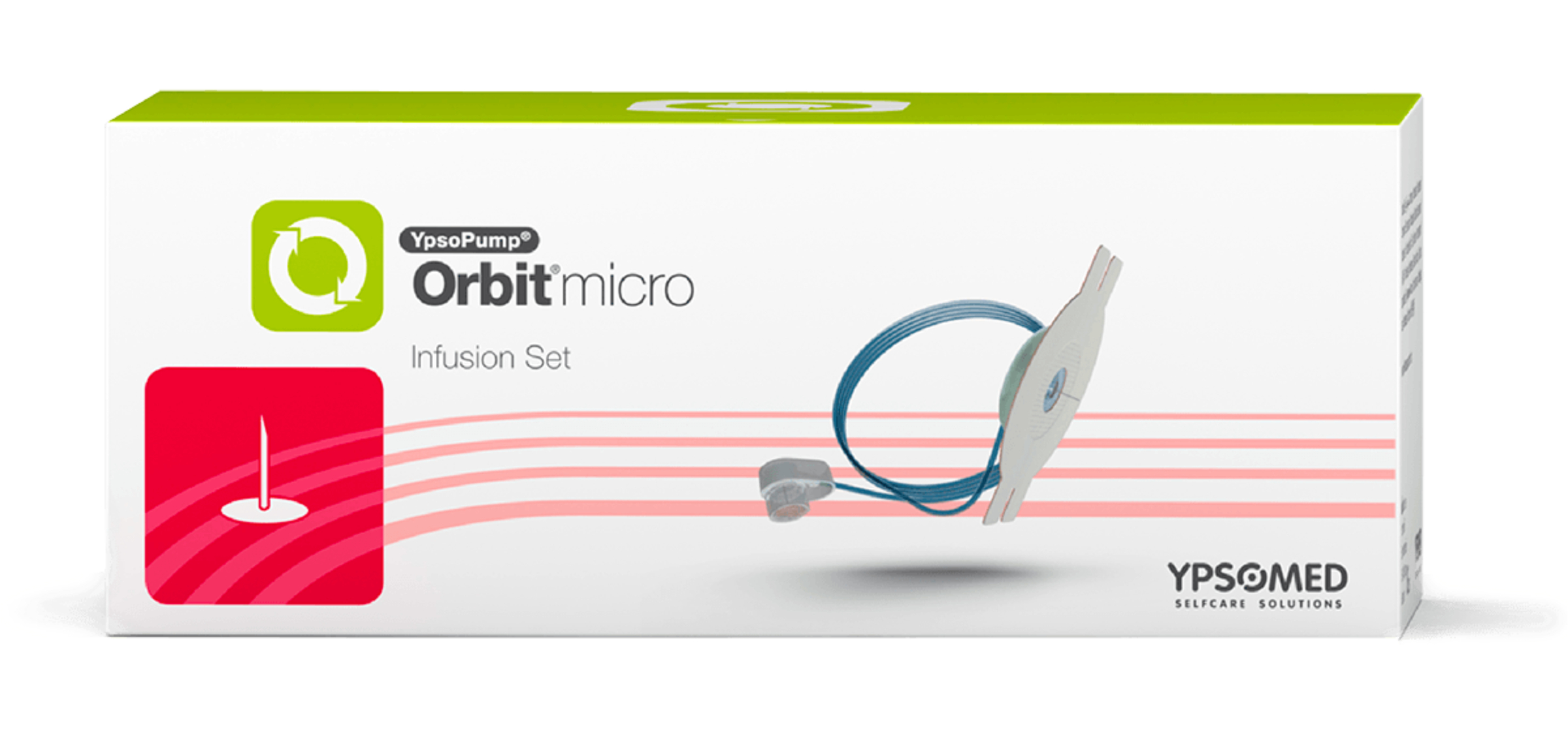 mylife YpsoPump Orbit Micro Infusion Set (5.5mm/80cm) X 10 - Image 1